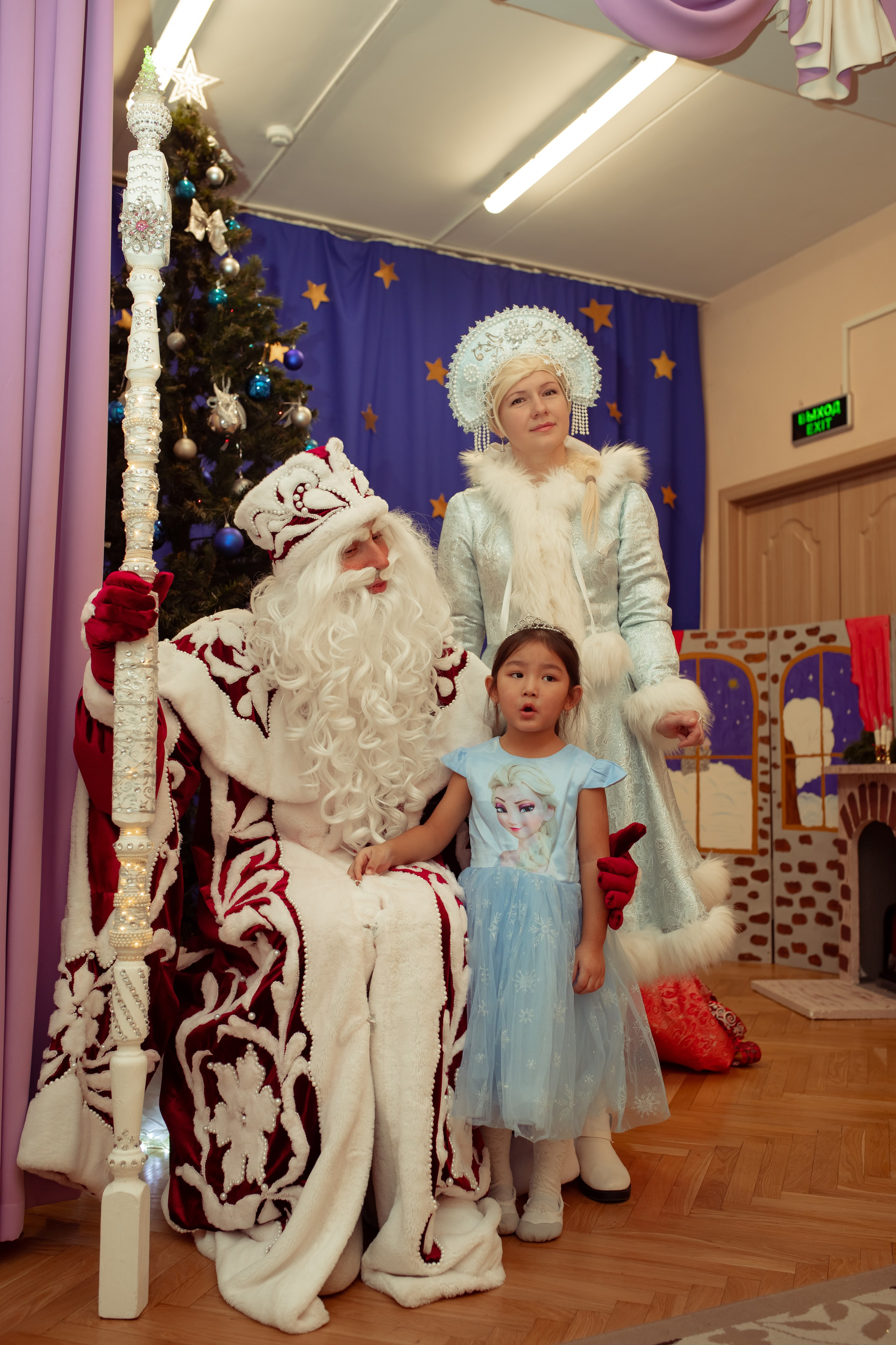 Новогодний утренник в детском саду. Семейный и детский фотограф в Москве Дорогова Екатерина