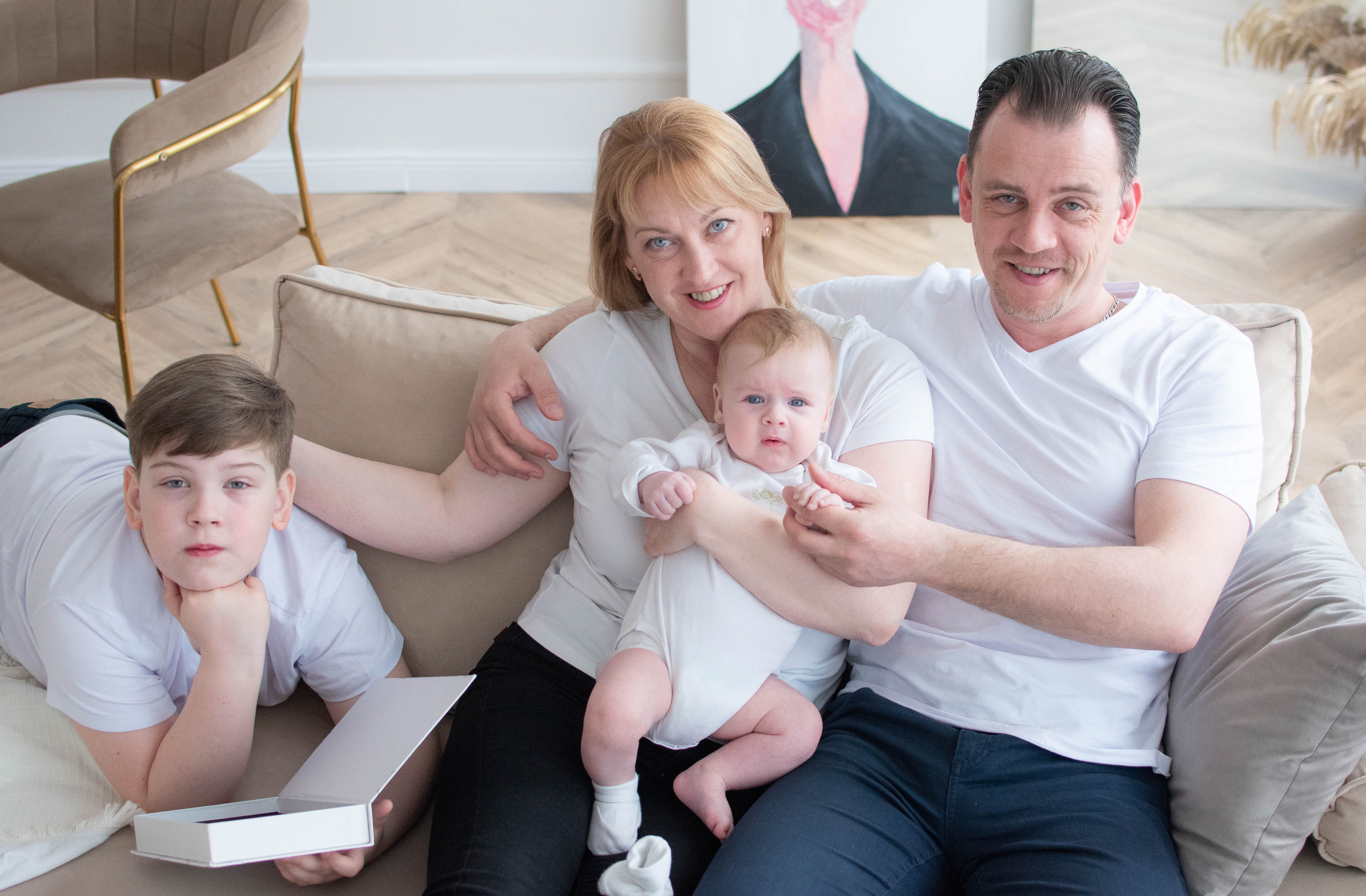 Семейные. Фотограф новорожденных Алеся Парфёнова