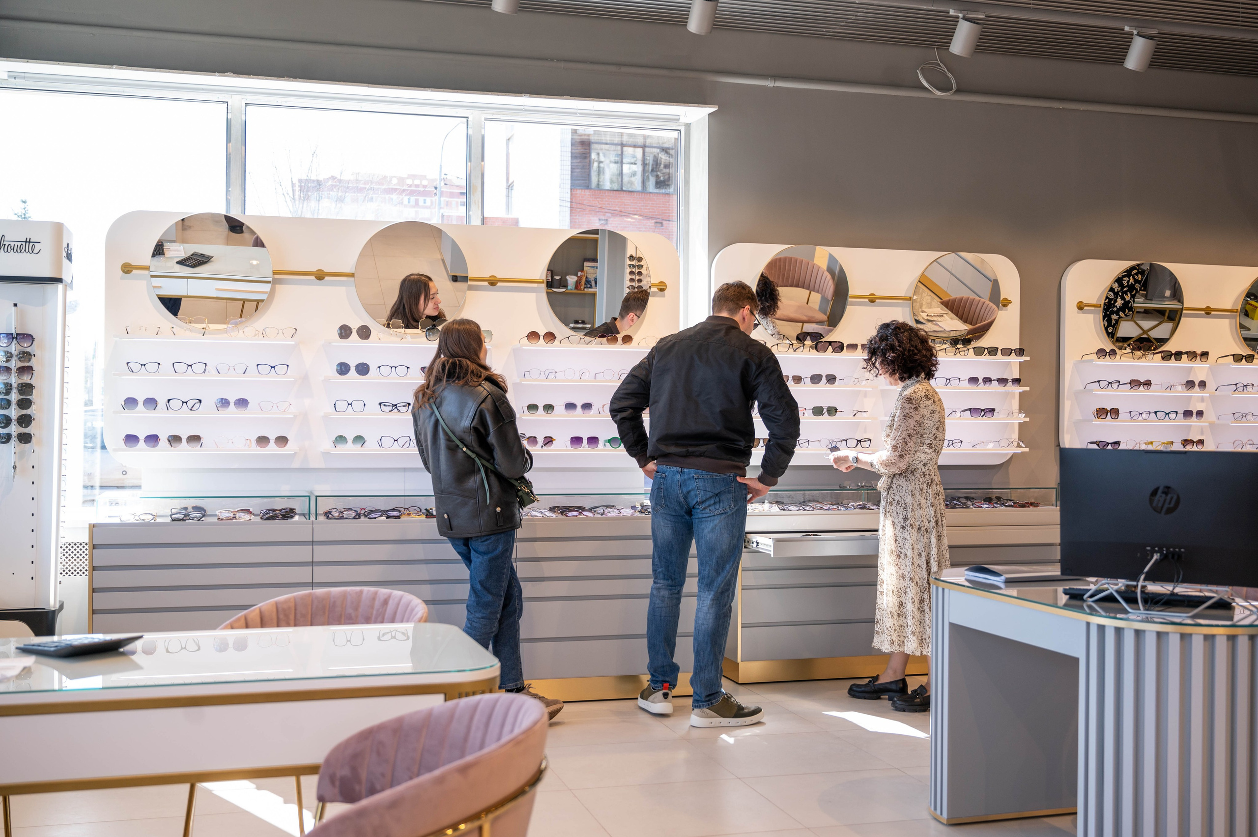 Съёмка открытия оптики