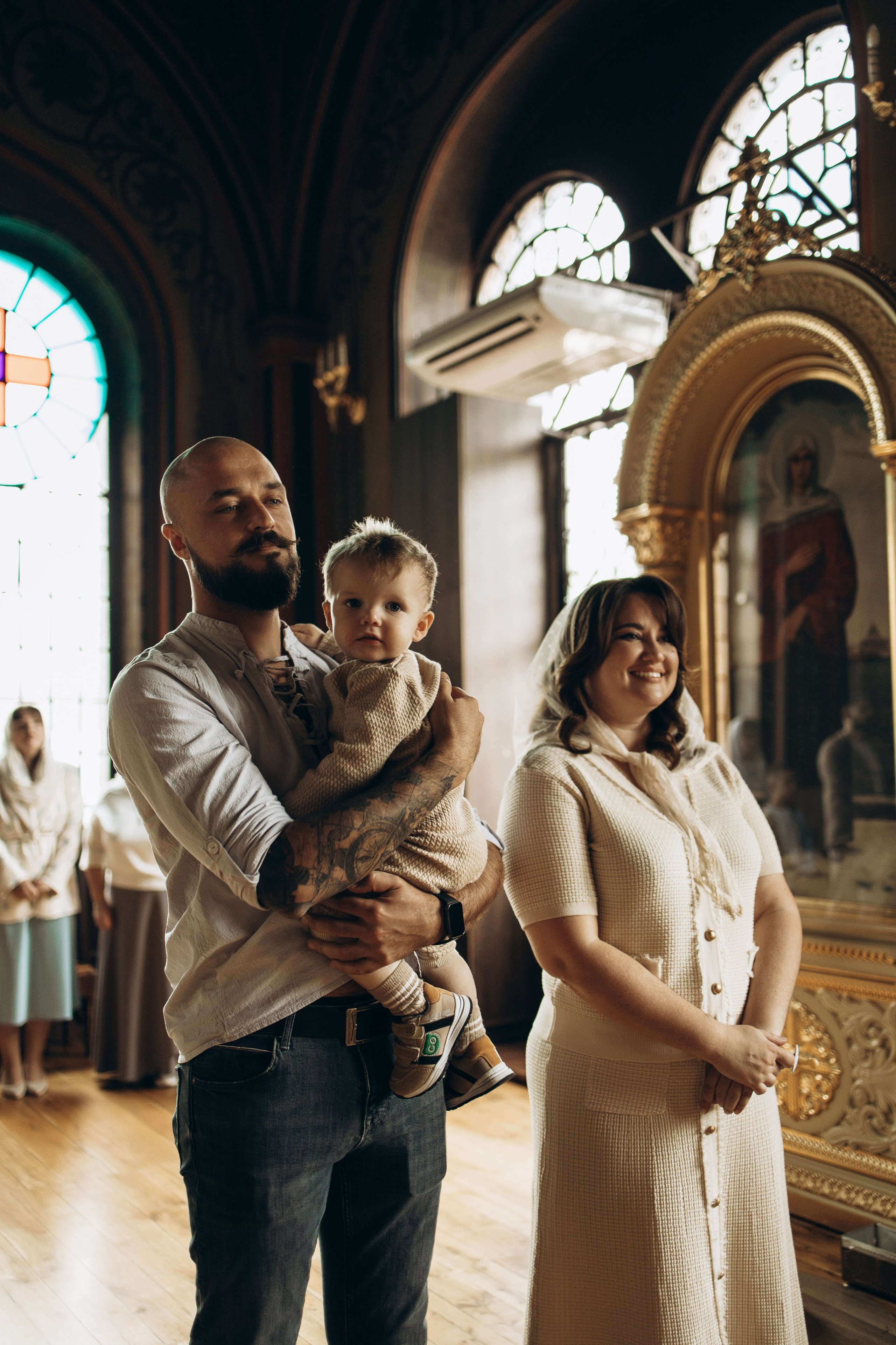 Таинство крещения Матвея. Самый теплый фотограф в Краснодаре Рябоконь Ксения