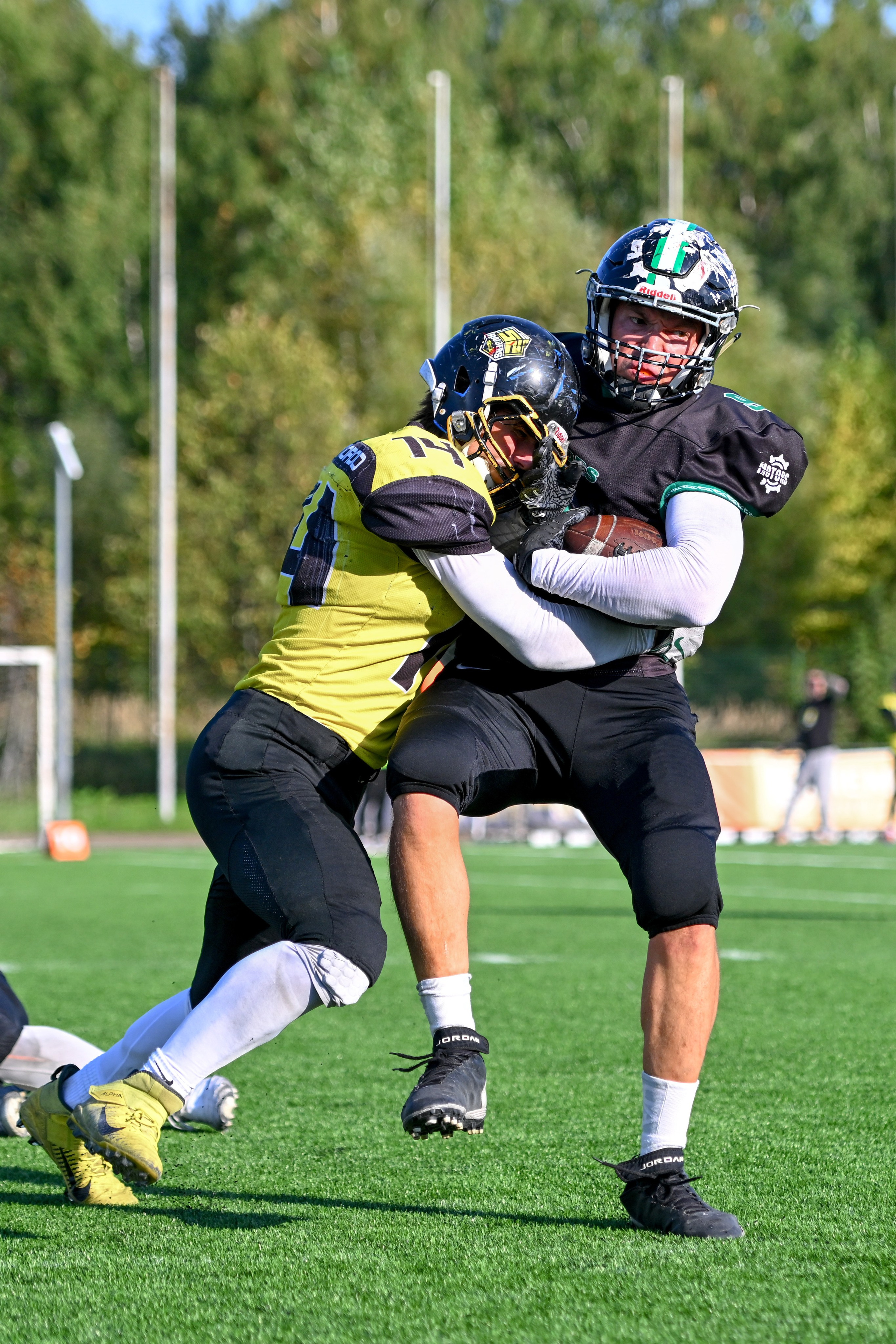 Американский футбол. Спортивный и репортажный фотограф в Казани Вячеслав Сатонин