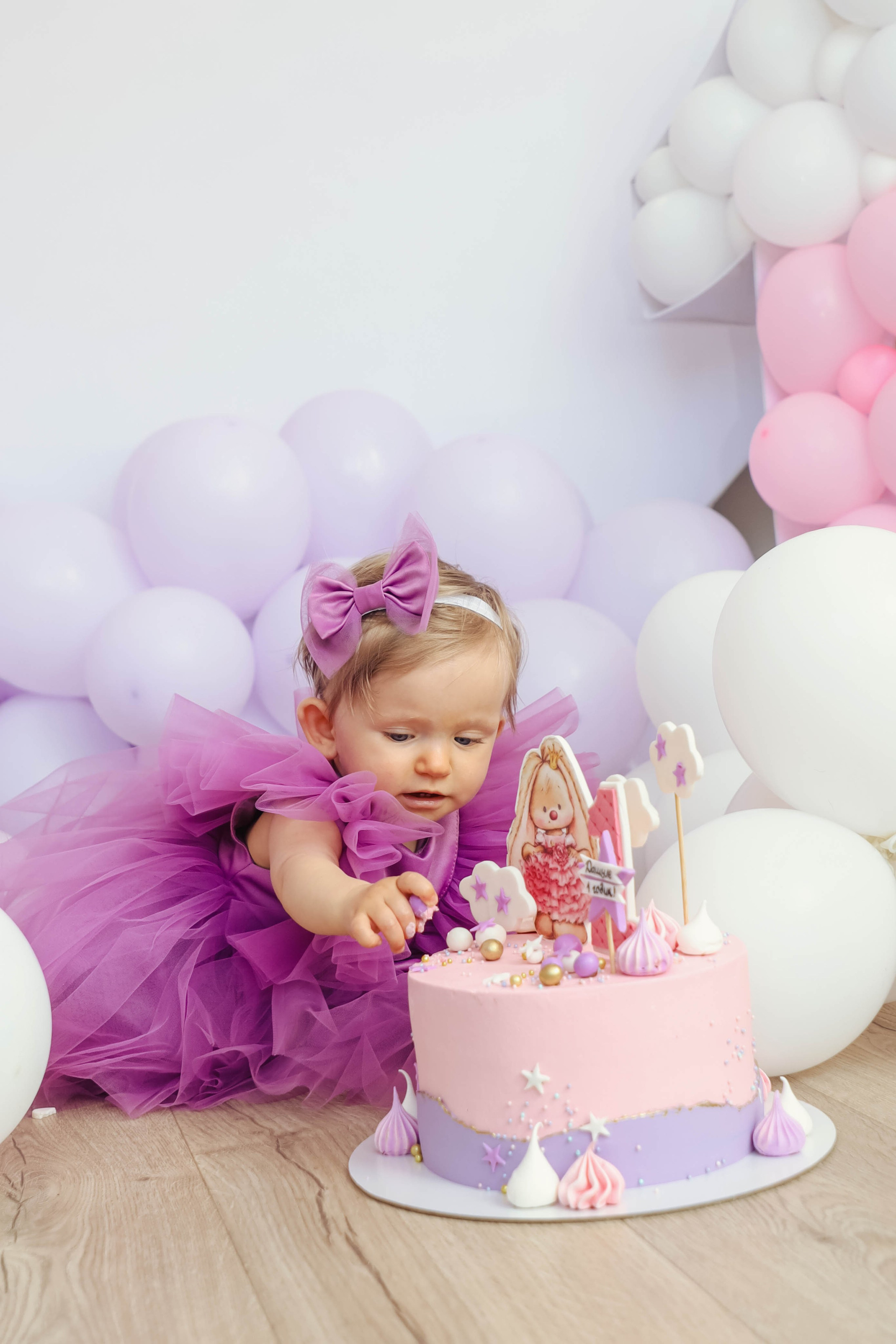 Даша 1 год. Семейный, детский, свадебный фотограф в Москве, Люберцах