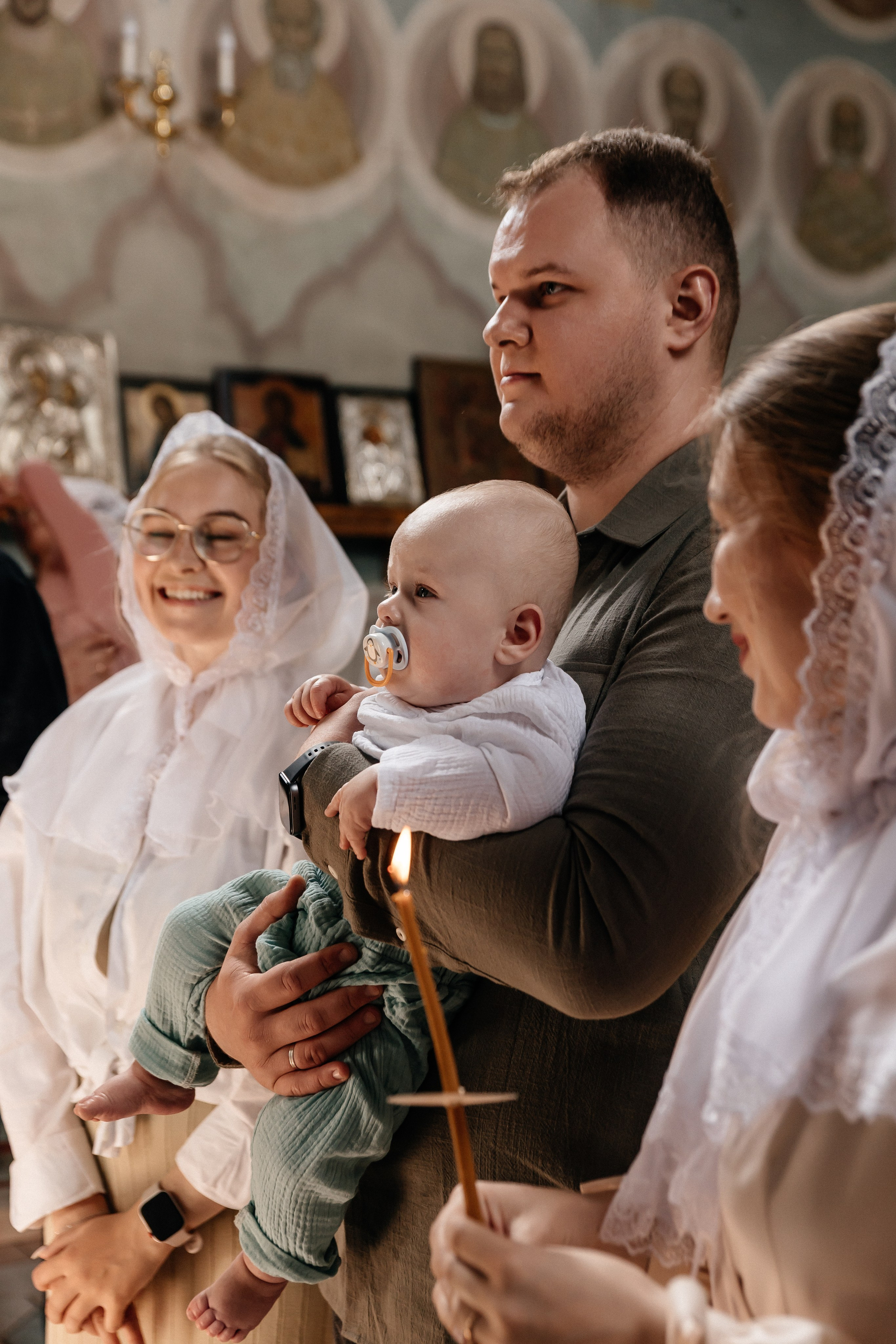 Крещение Леши. Семейный фотограф Минск Усова Ольга