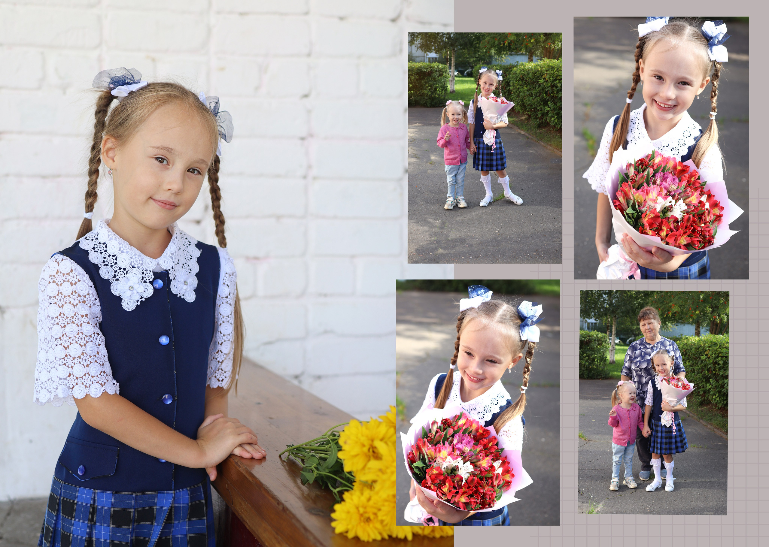 Первоклашки. Детский и семейный фотограф в Москве Мария Сережкина