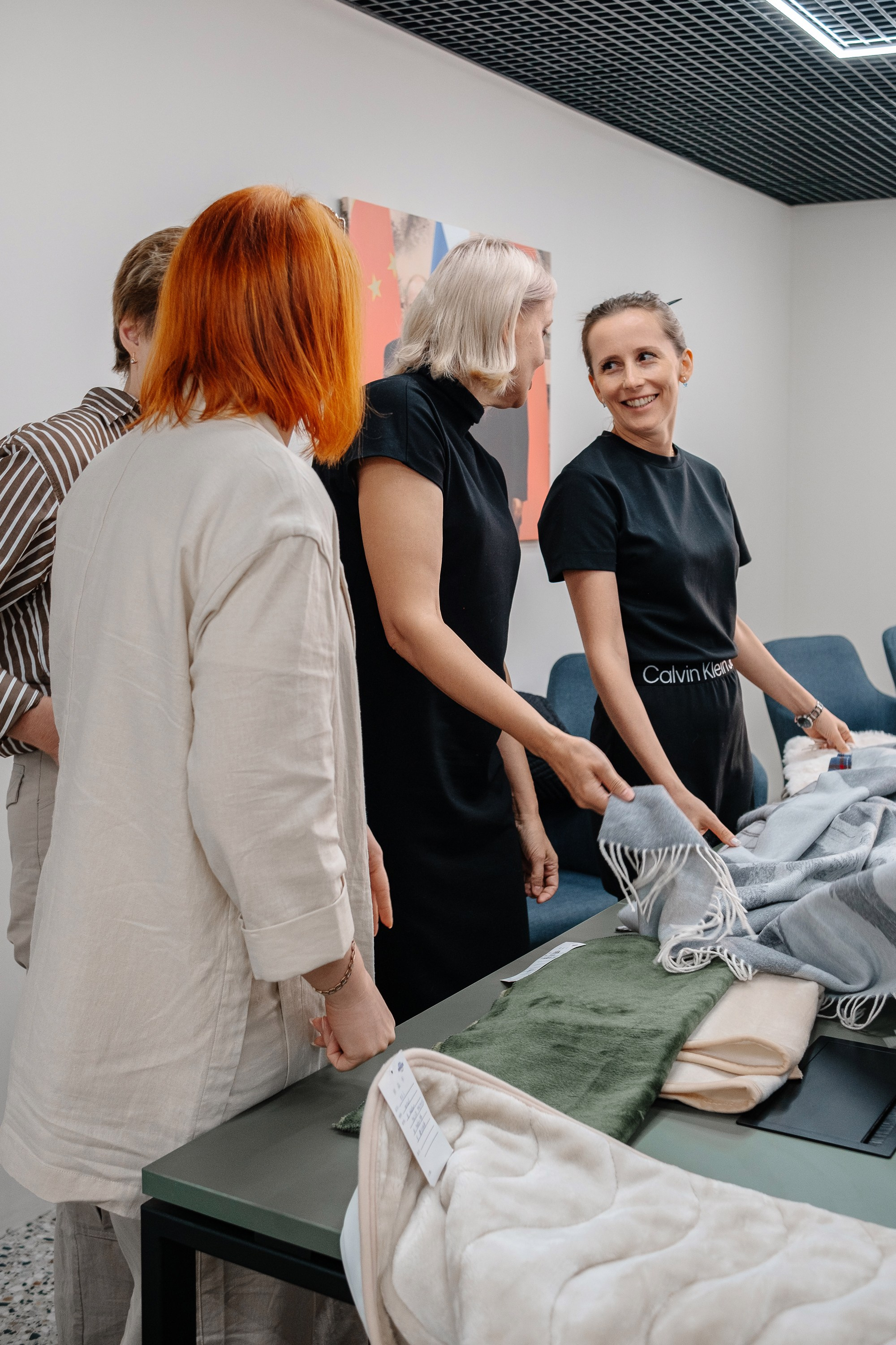 Делегация Китая в Ивановской текстильной компании