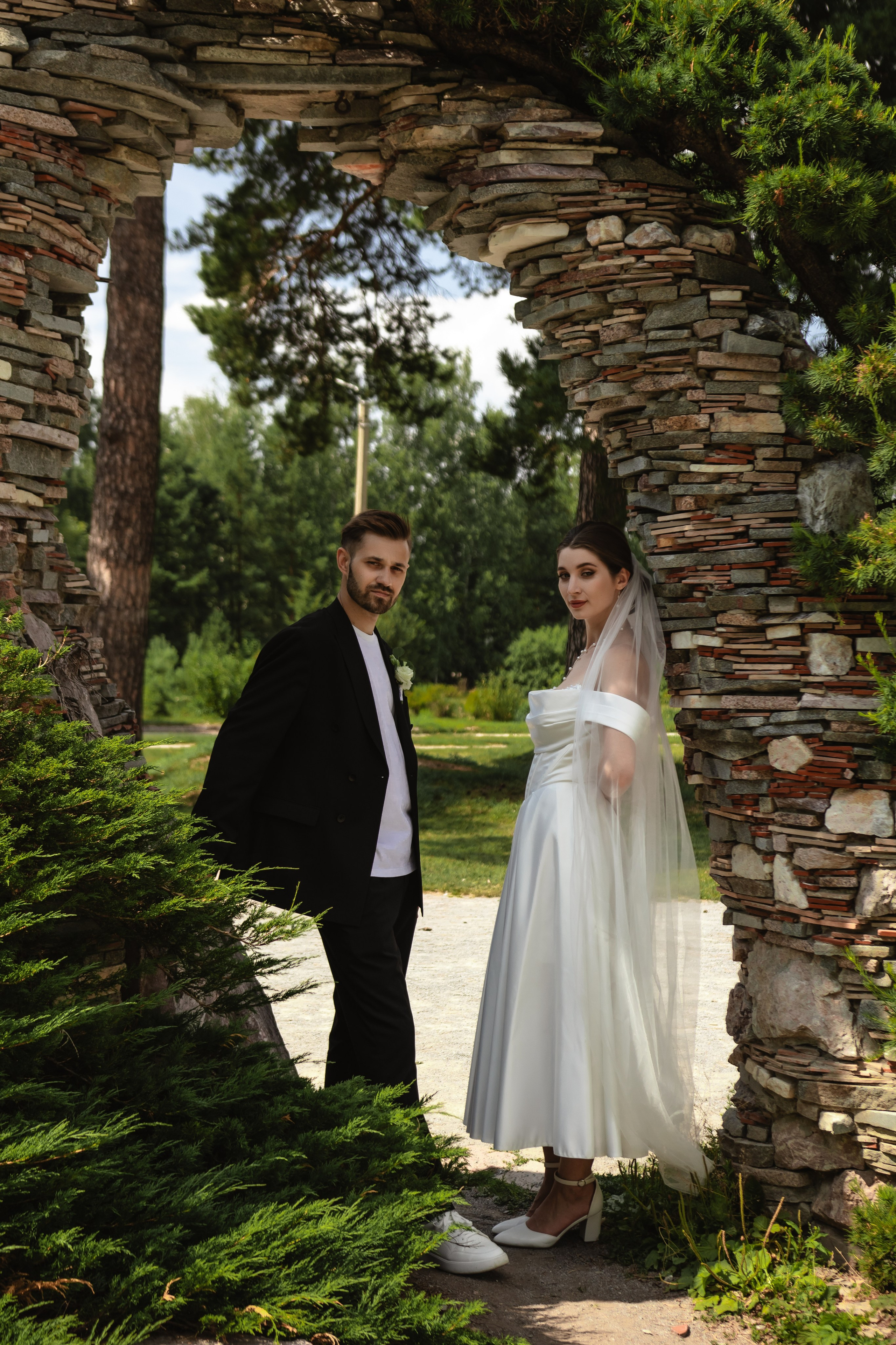Екатерина и Александр Ботанический сад. Фотограф Новосибирск