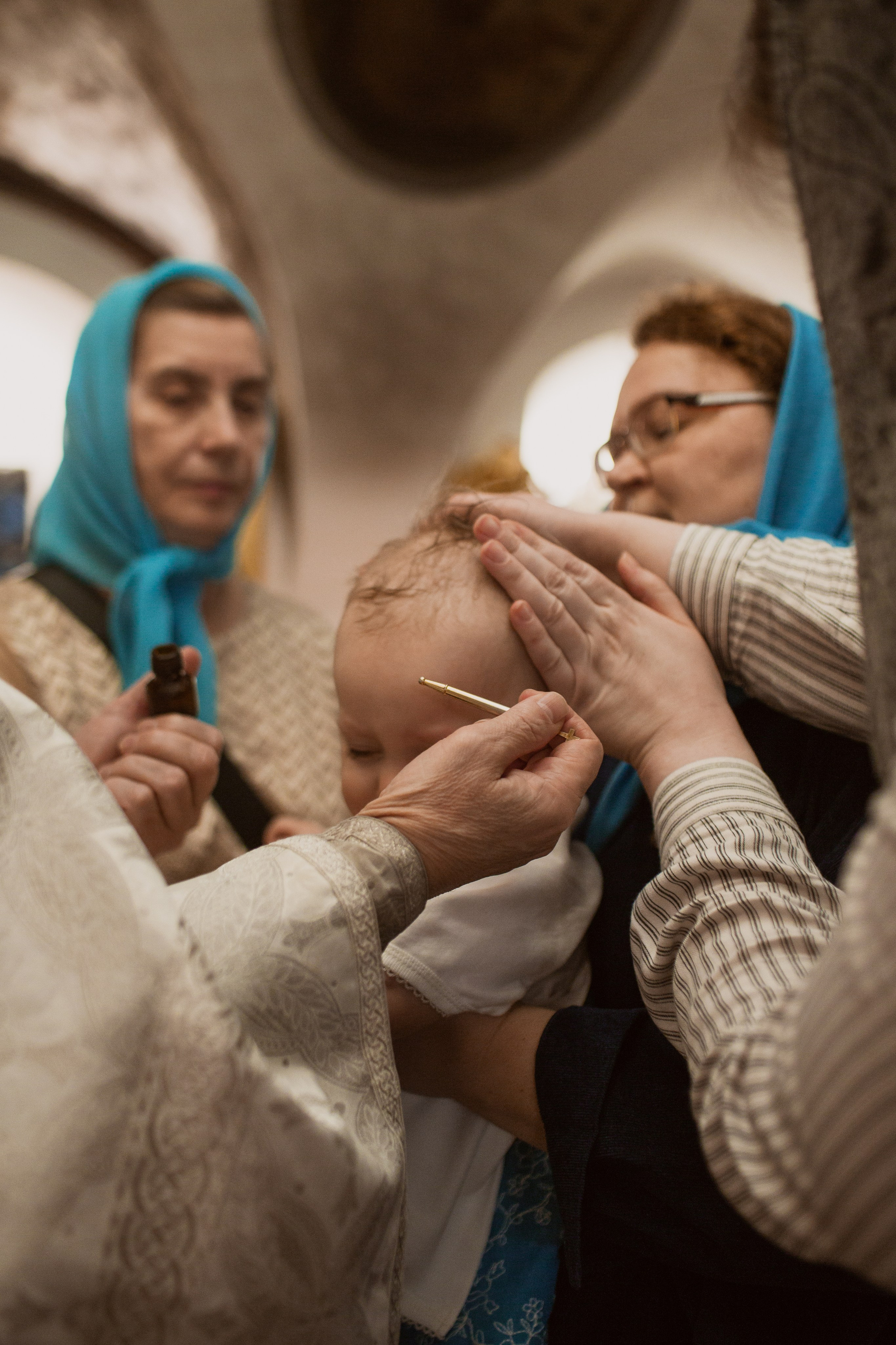 Крещение Андрея. Свадебный и Семейный фотограф в Москве Александра Вайпер