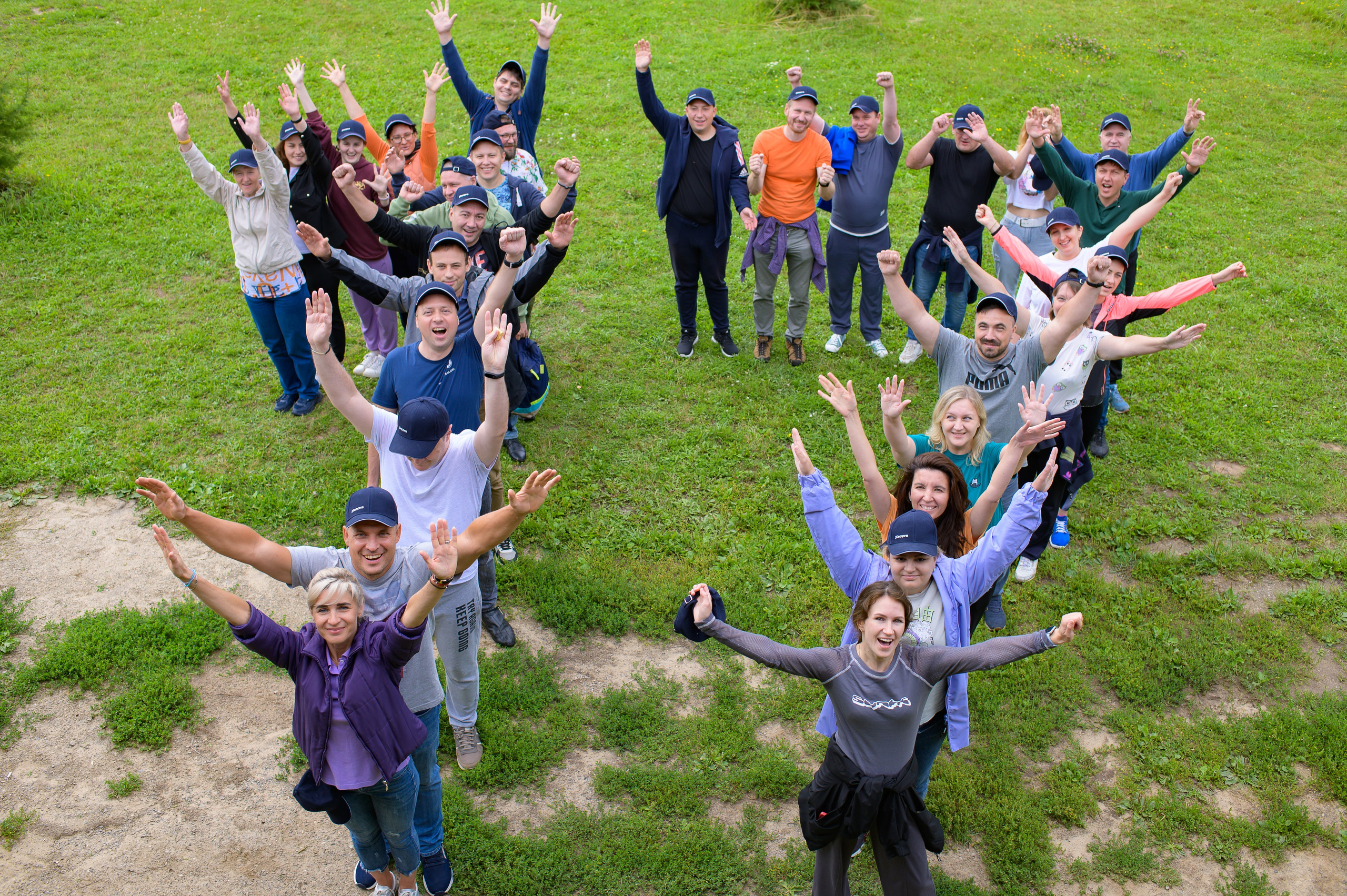 репортажная съемка корпоратива тимбилдинг