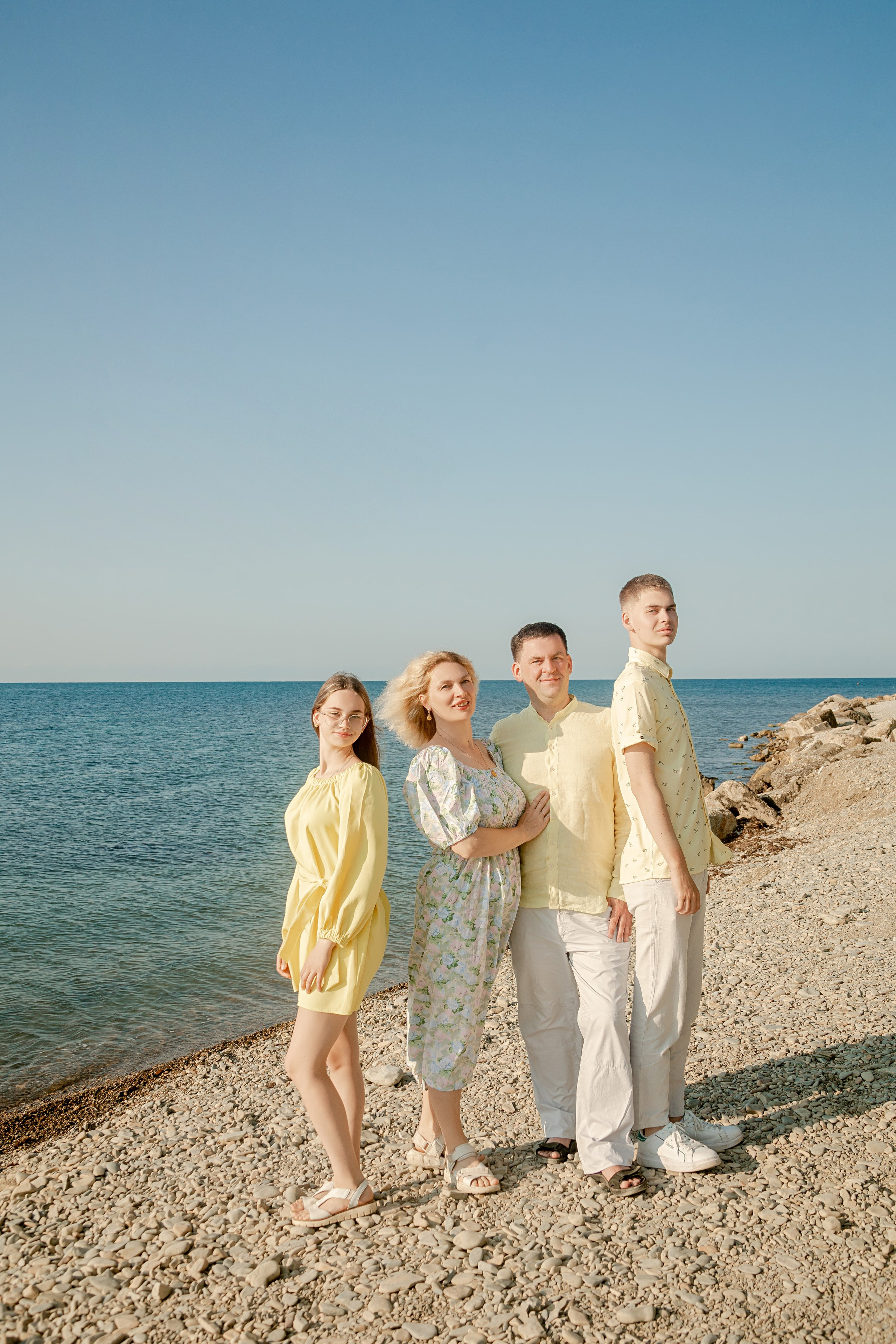 Маргарита, Дмитрий, Анна и Павел. Фотограф в Геленджике, Архипо-Осиповке, Абрау-Дюрсо, Кринице Виктория