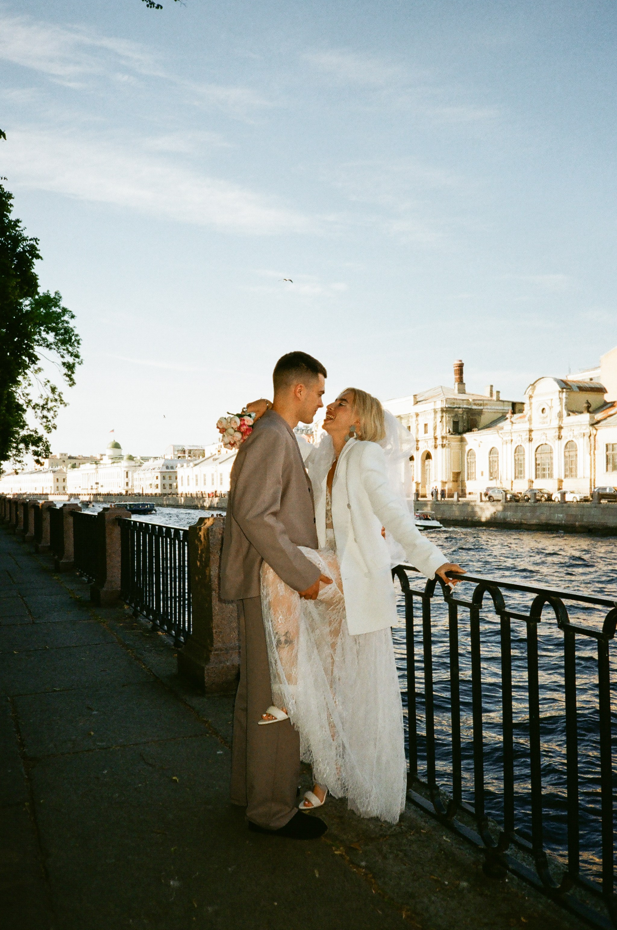 Пленка Лика и Илья 35 mm. Фотограф в Санкт-Петербурге Юлия Гербель