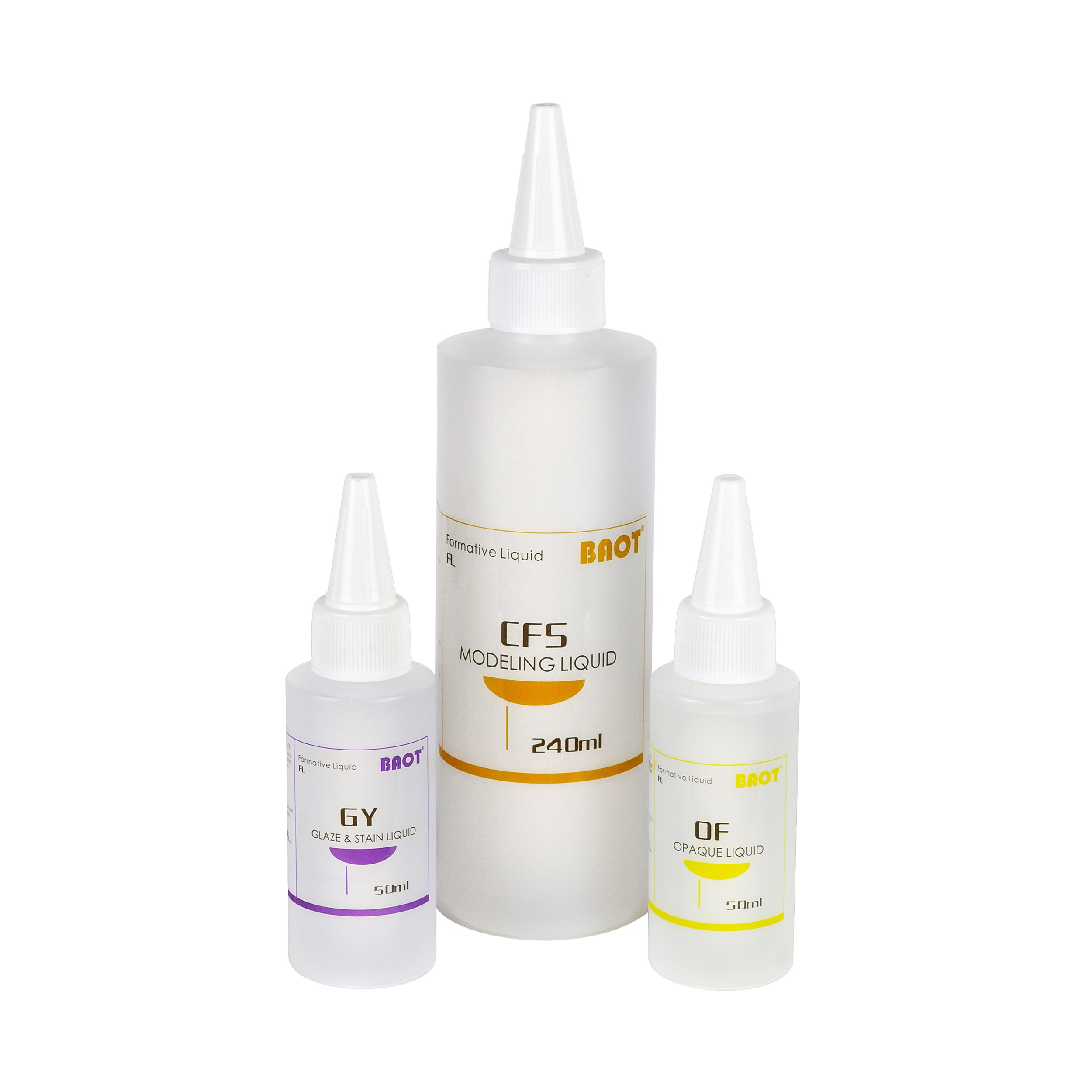 набор косметических средств - жидкость в бутылочках 