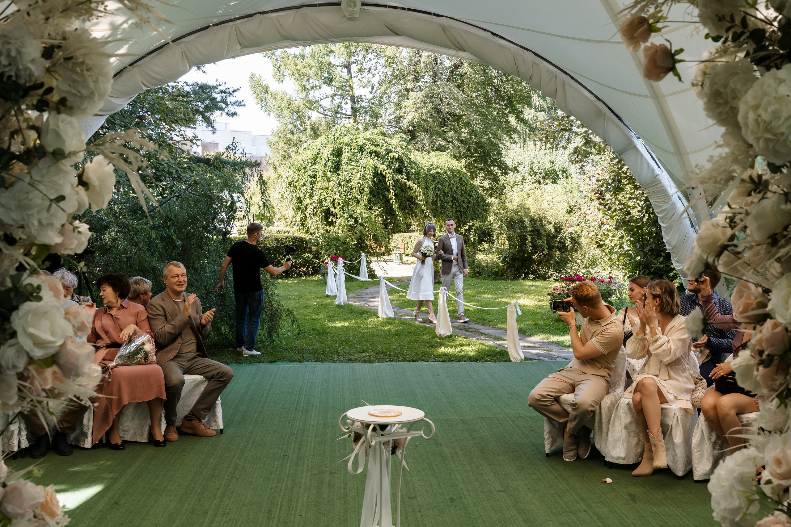 Свадьба Арины и Григория. Свадебный фотограф в Москве Яна Деньгина