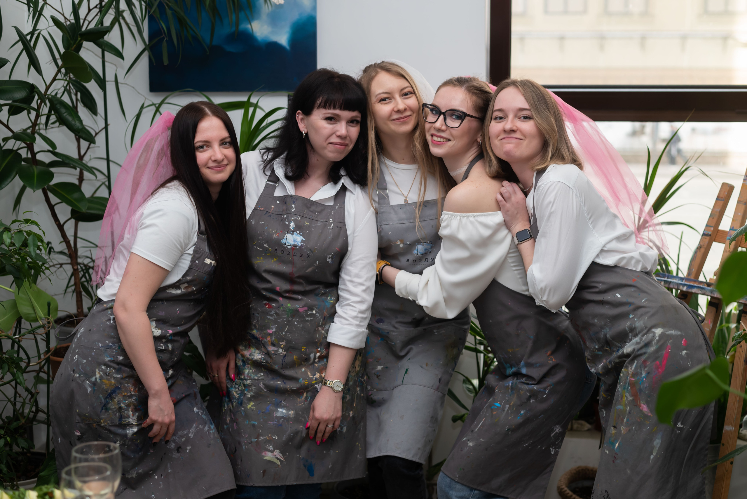 Красочный девичник. Event photographer from Moscow