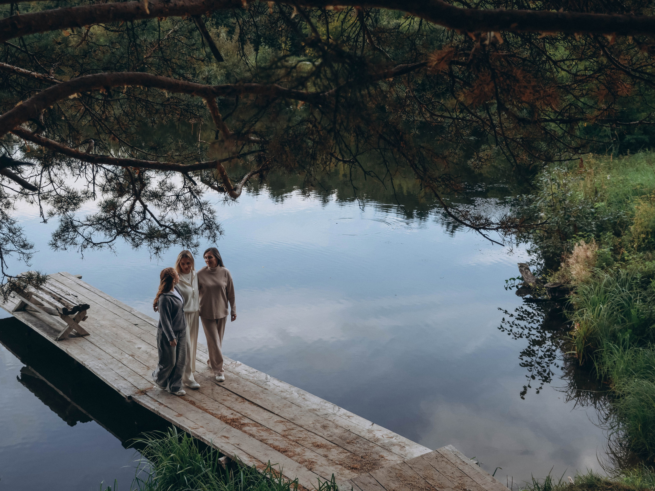 Под дождём. Мультифотограф Динара Ахмедзянова