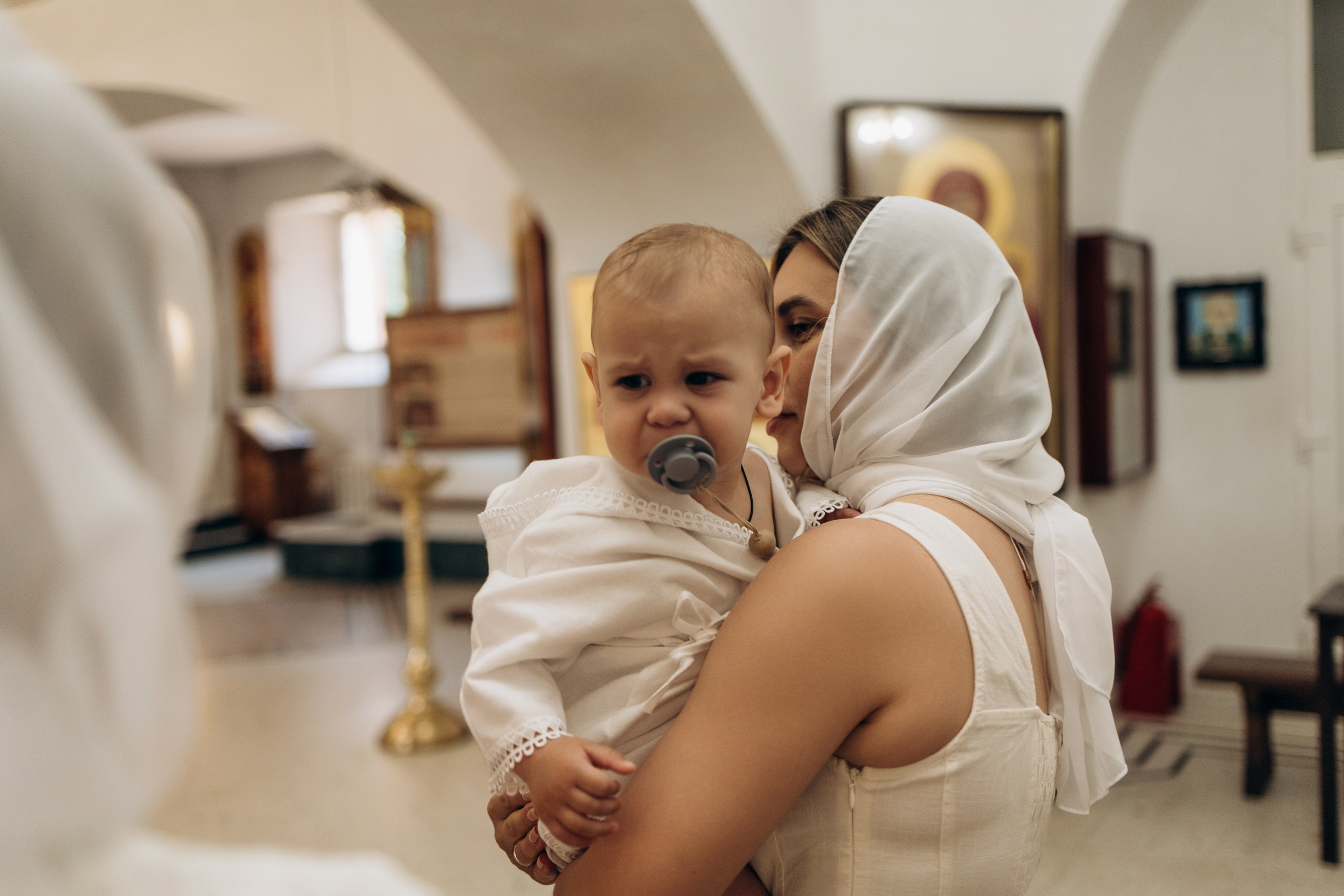 Крещение Радмира. Самый теплый фотограф в Краснодаре Рябоконь Ксения
