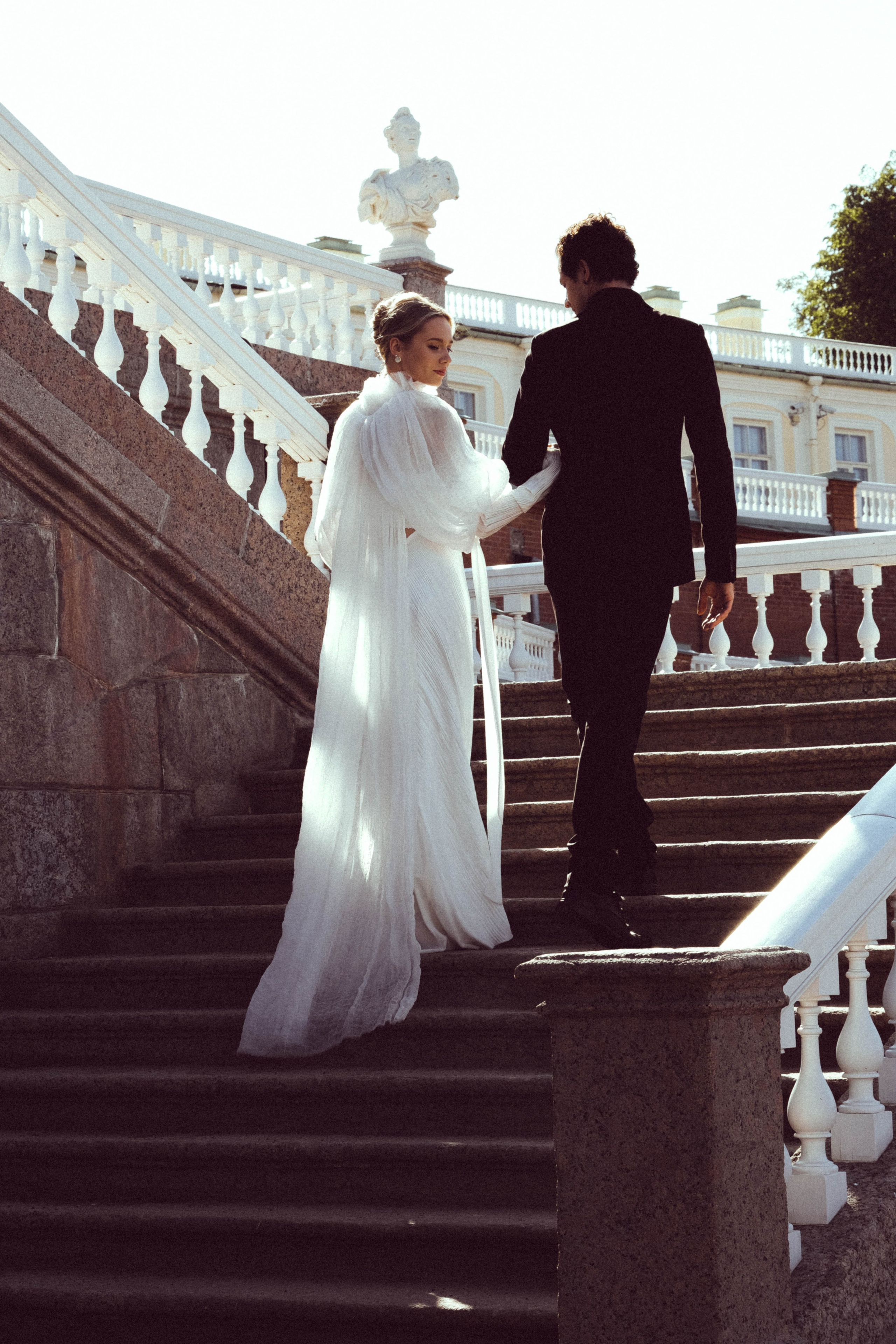 СВАДЕБНАЯ СЬЕМКА В ПАРКЕ ОРАНИЕНБАУМ. Профессиональный фотограф, Санкт-Петербург — Виктория Богомолова