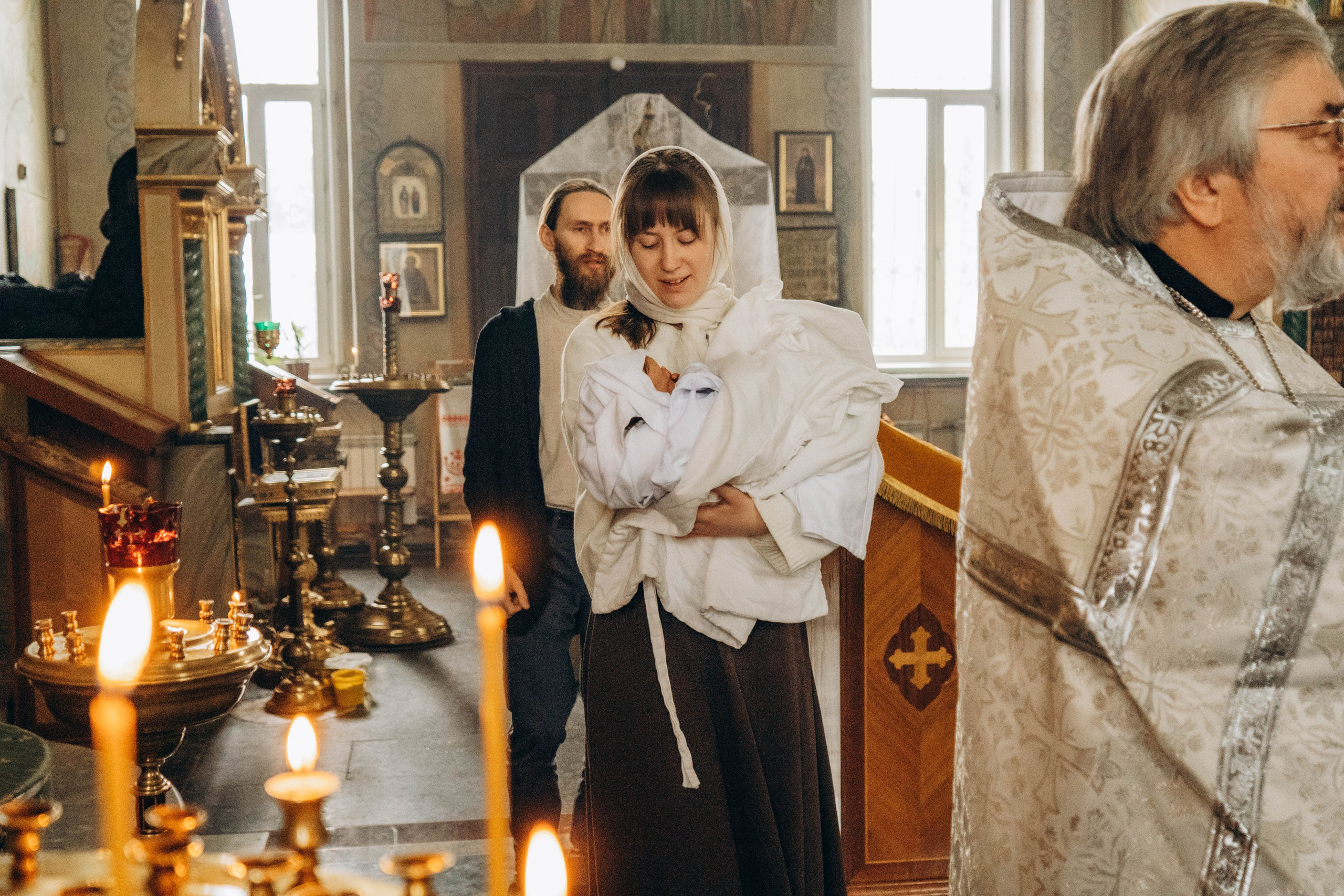 Крещение Анны. Коледино. Фотограф Москва Валерия Веденина