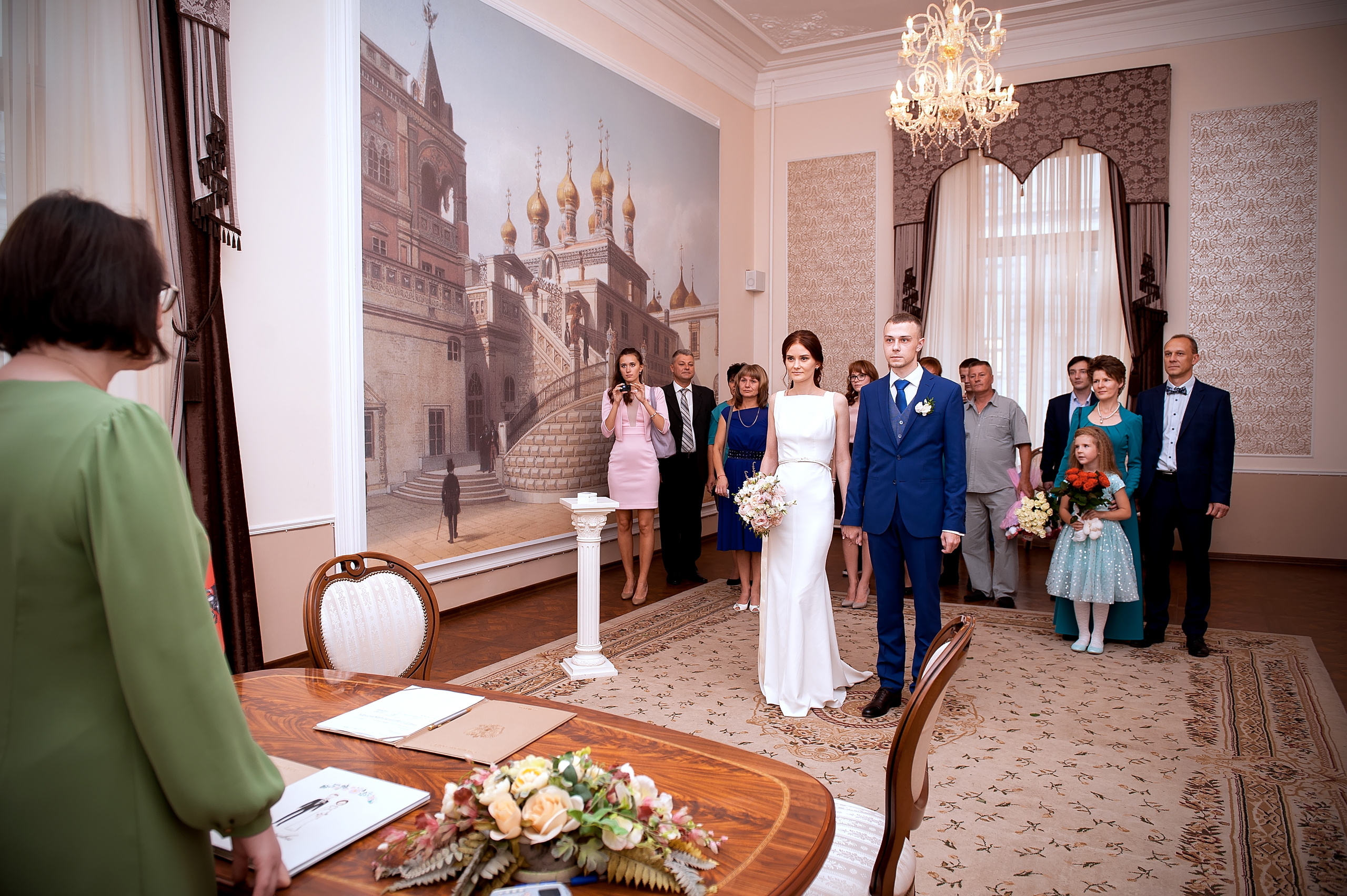 Фотограф на свадьбу в Мещанском ЗАГСе.