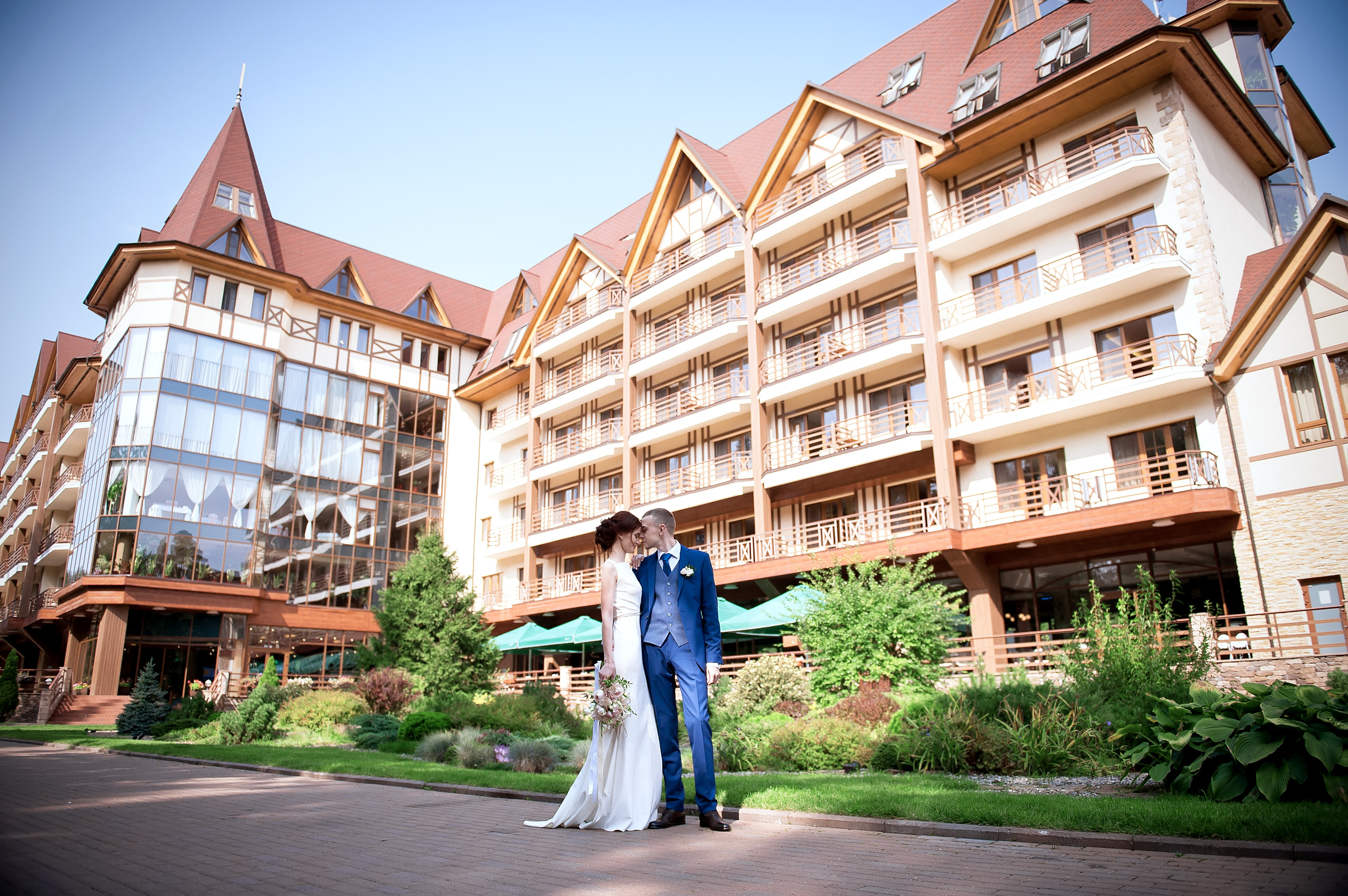 Свадьба в конгресс-отеле "Ареал".