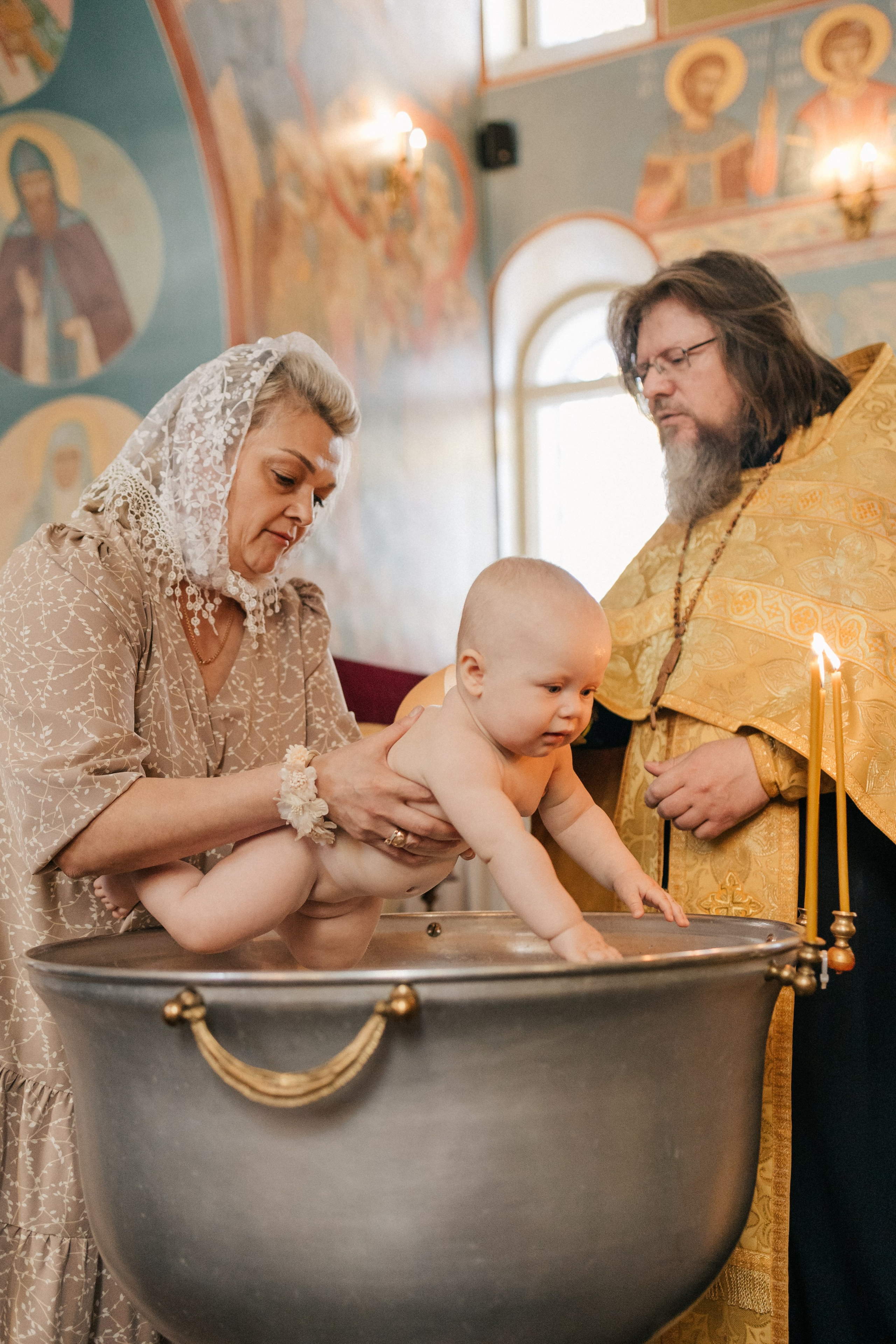 Крещение Зои. Фотограф Нижний Новгород