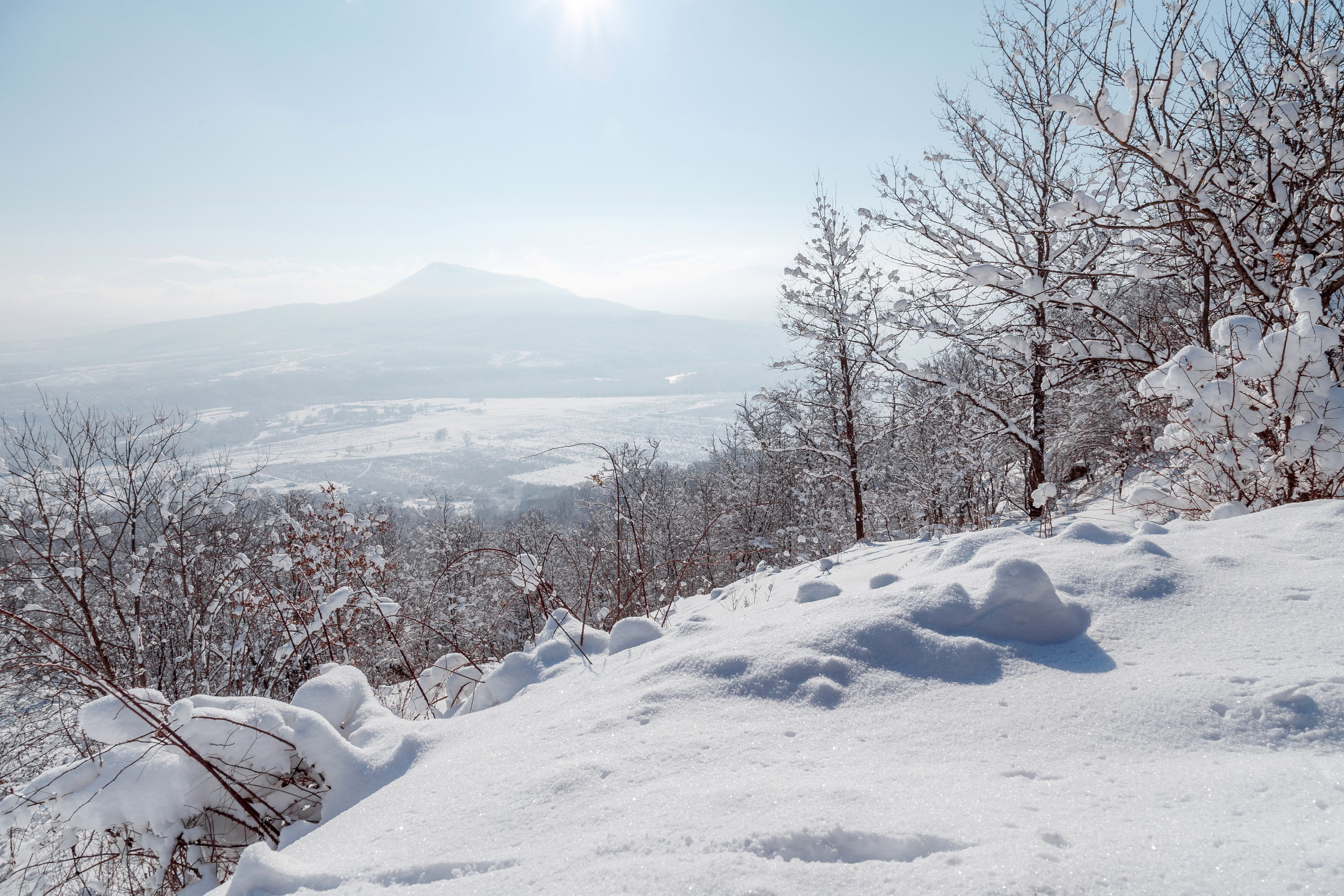 Пейзаж, природа, путешествие, воздух, красивые пейзажи прогулки,  travel-фотография, путешествующий фотограф, Россия, горы, плато Лаго-Наки, горный пейзаж, зимний пейзаж