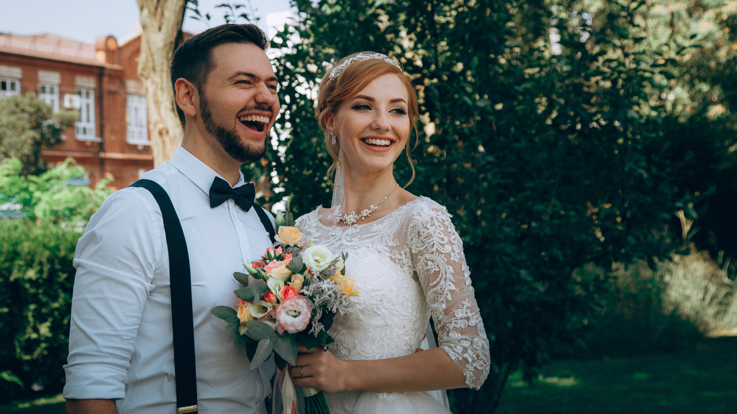 Свадебный фотограф в Краснодаре. Свадебные фотосессии. Love-story. Молодожены. Свадьба. Смех.