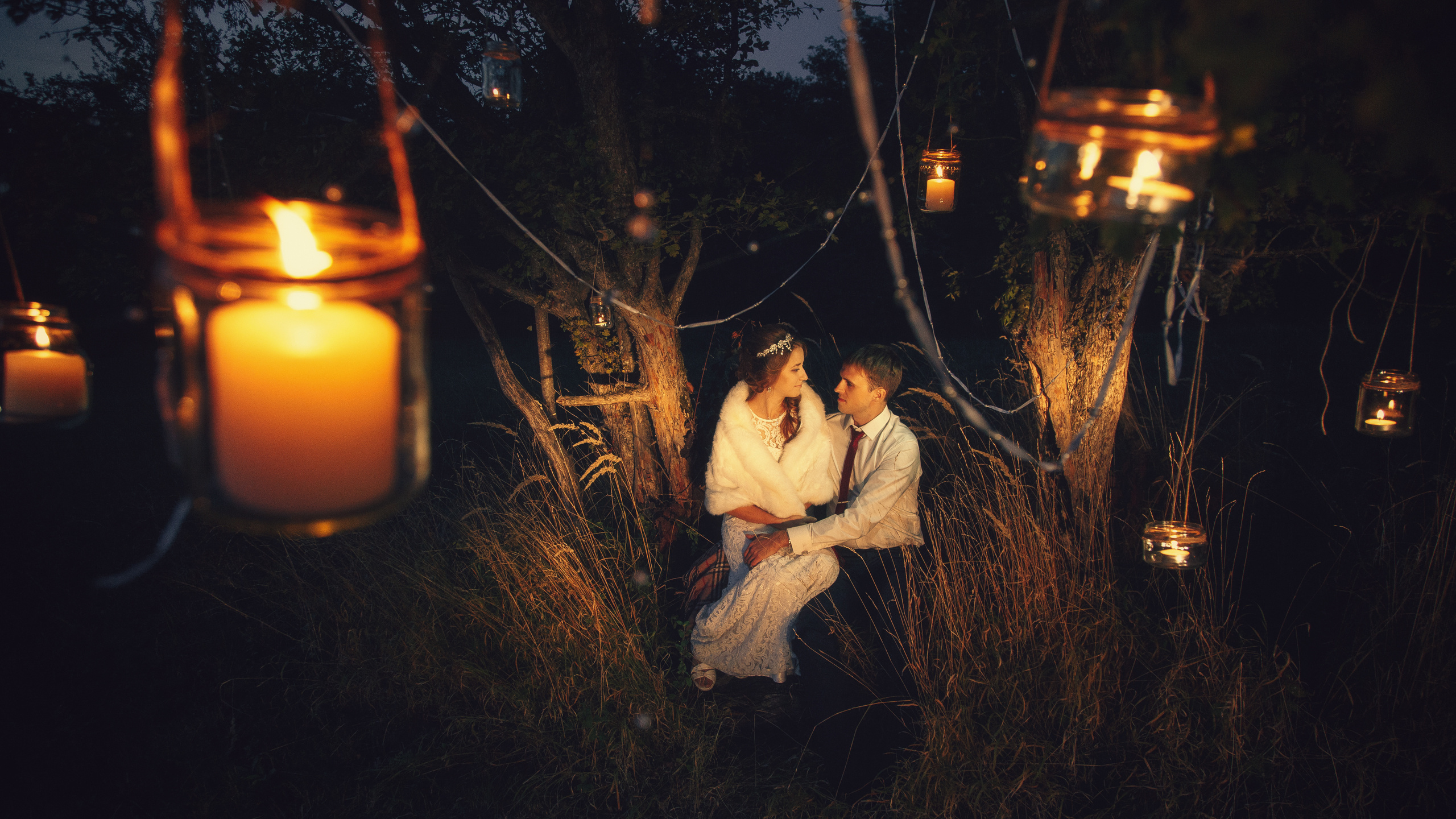 Свадебный фотограф в Краснодаре. Свадебные фотосессии. Love-story. Молодожены. Свечи