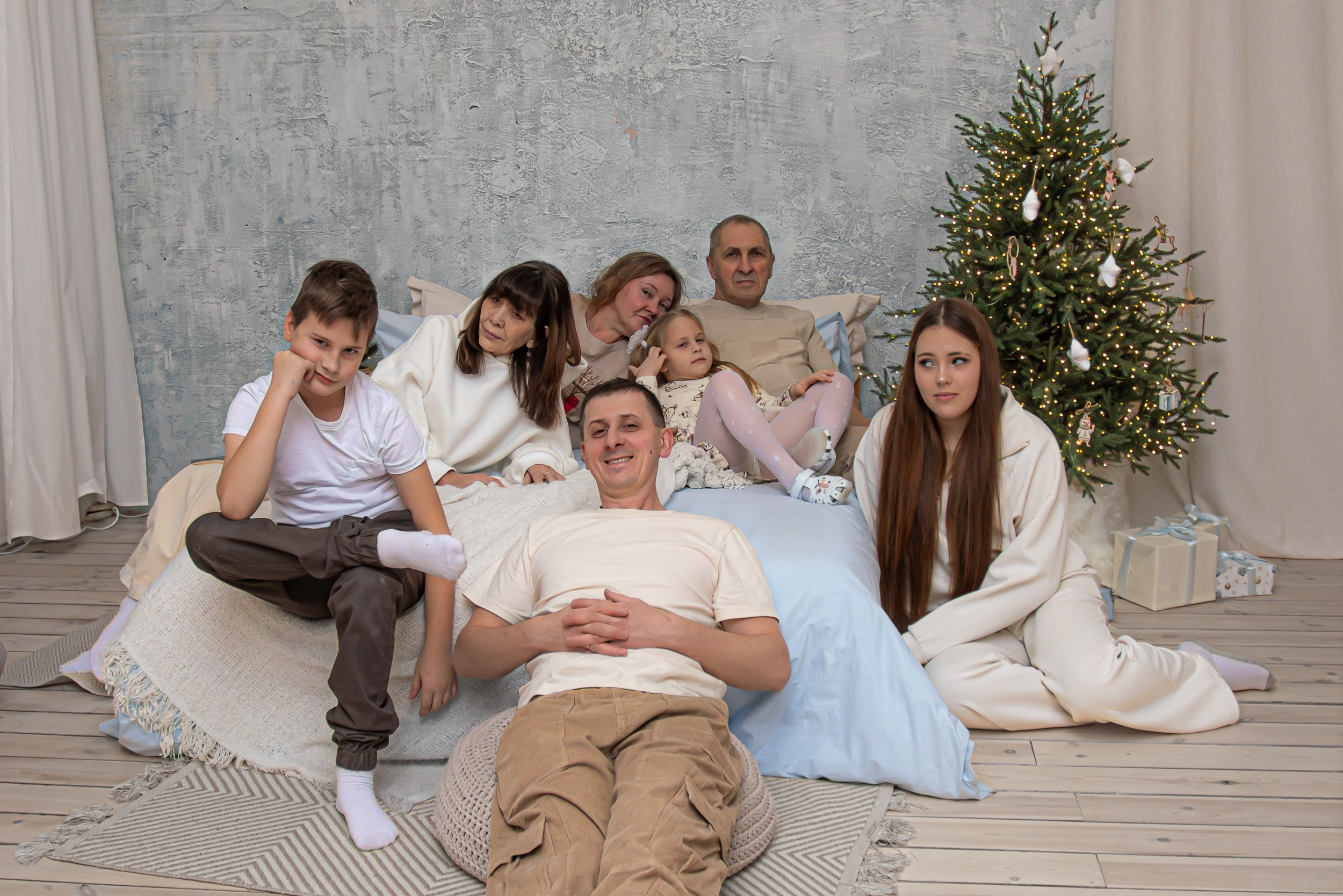 Family Christmas Photoshoot. Фотограф-Видеограф Первоуральск, Екатеринбург Бондырева Юлия