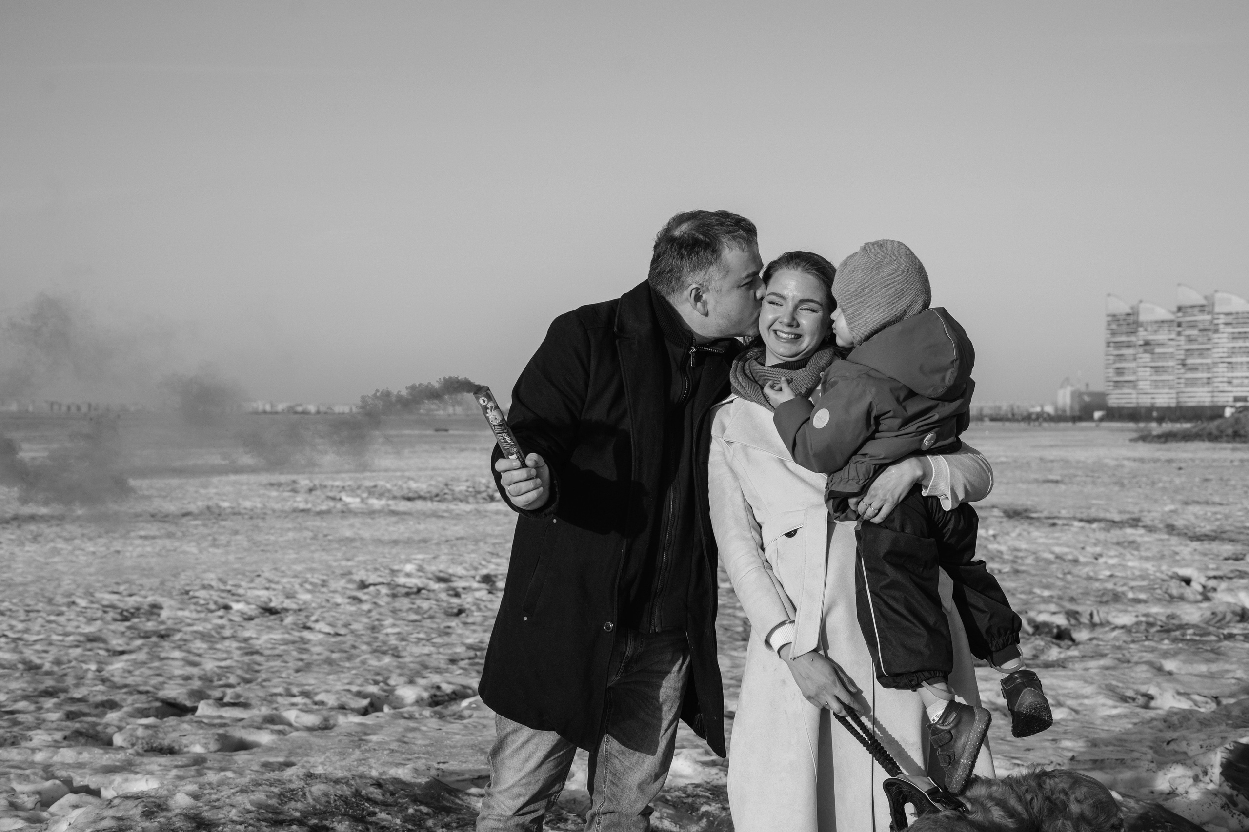 Семейная съемка на улице. Семейный и детский фотограф в Санкт-Петербурге Анна Никитина