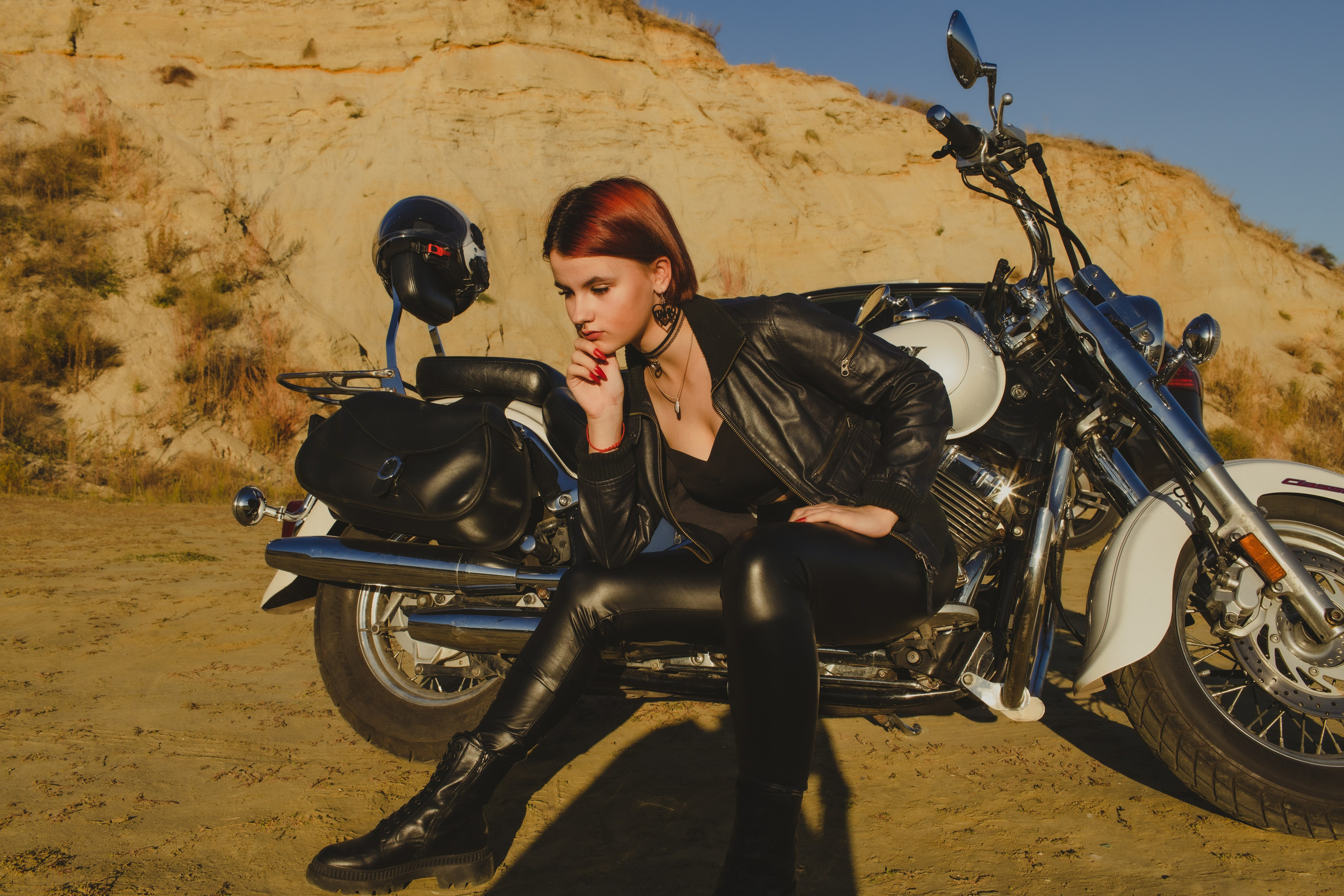 MOTOGIRL. Фотограф Софья Васильковская