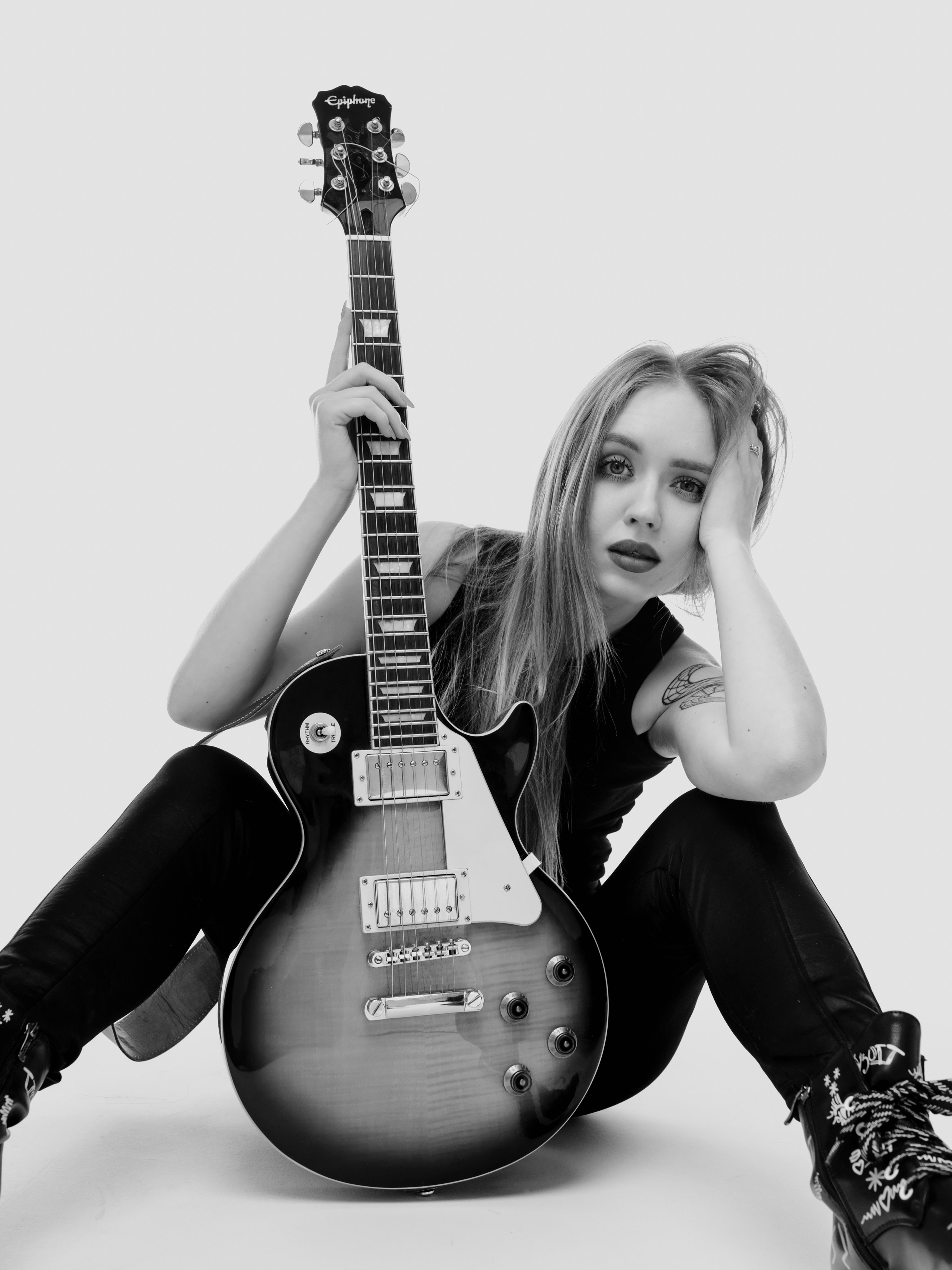 Женская фотосессия в студии. Маруся Машкова • Фотограф в Москве