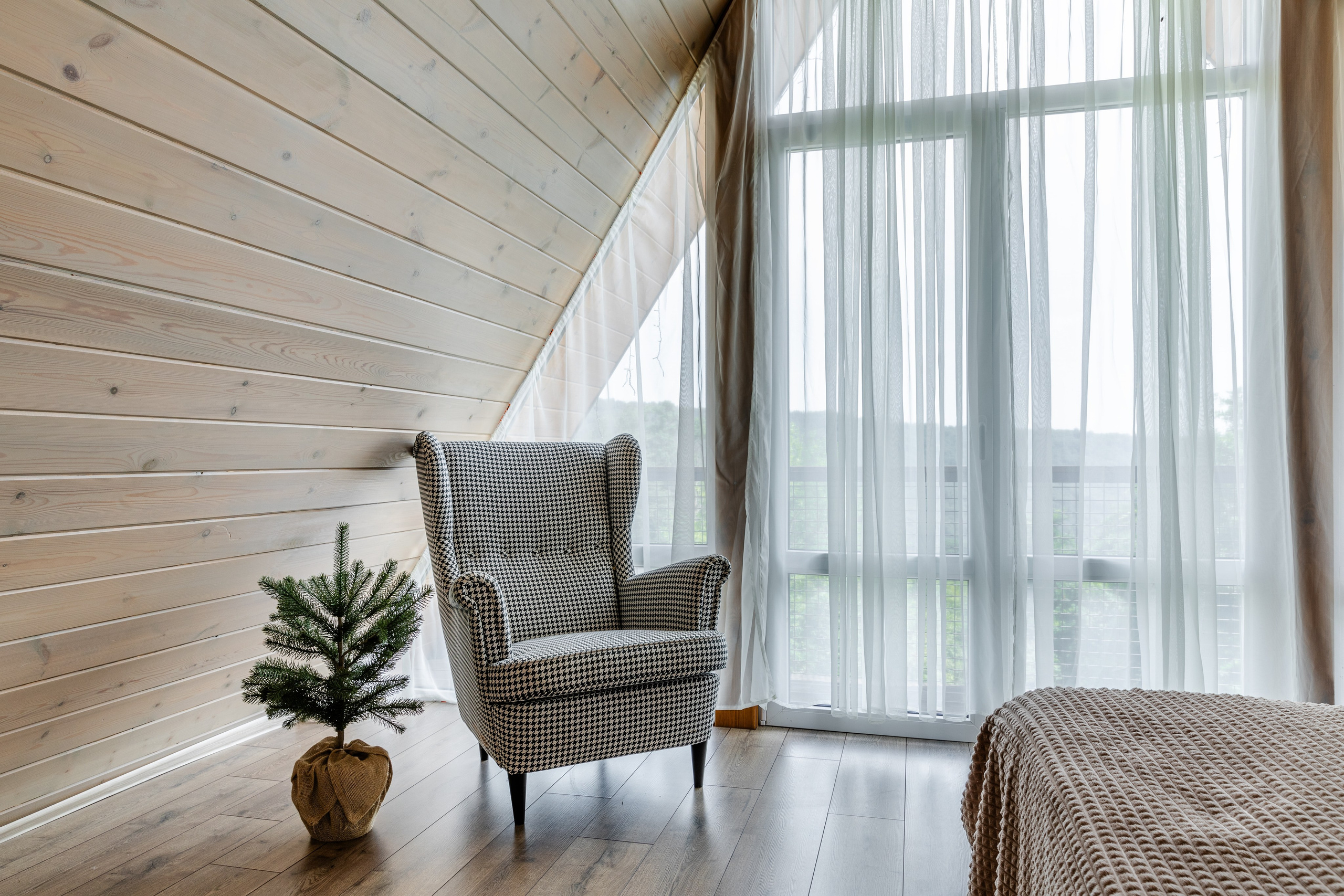 Интерьерная фотосъемка загородного дома в стиле "шалаш" в Сочи, Смурова 15. Интерьерный фотограф Москва