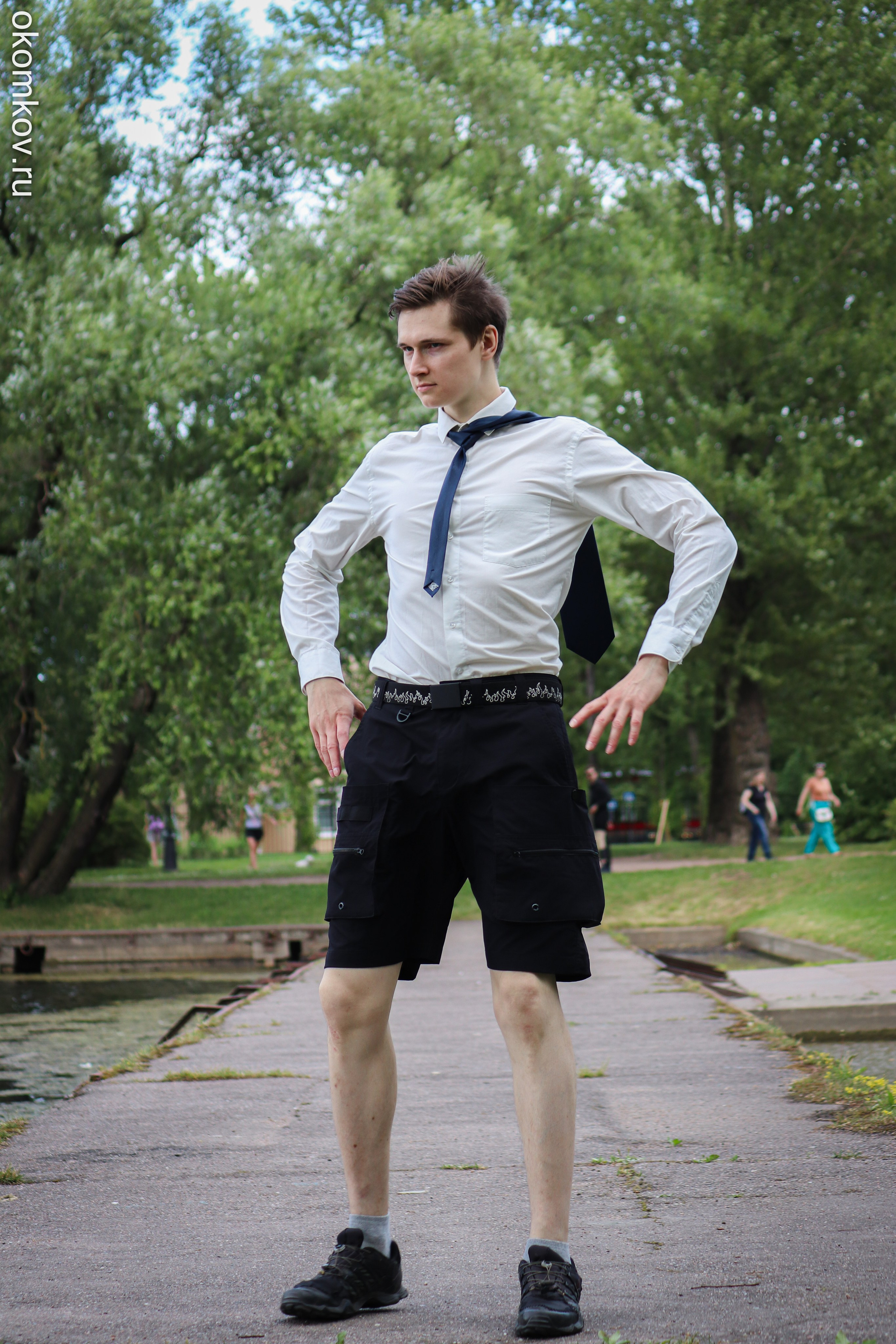 Показ образов на пирсе Московского парка Победы. Ивентный фотограф в Санкт-Петербурге Олег Комков