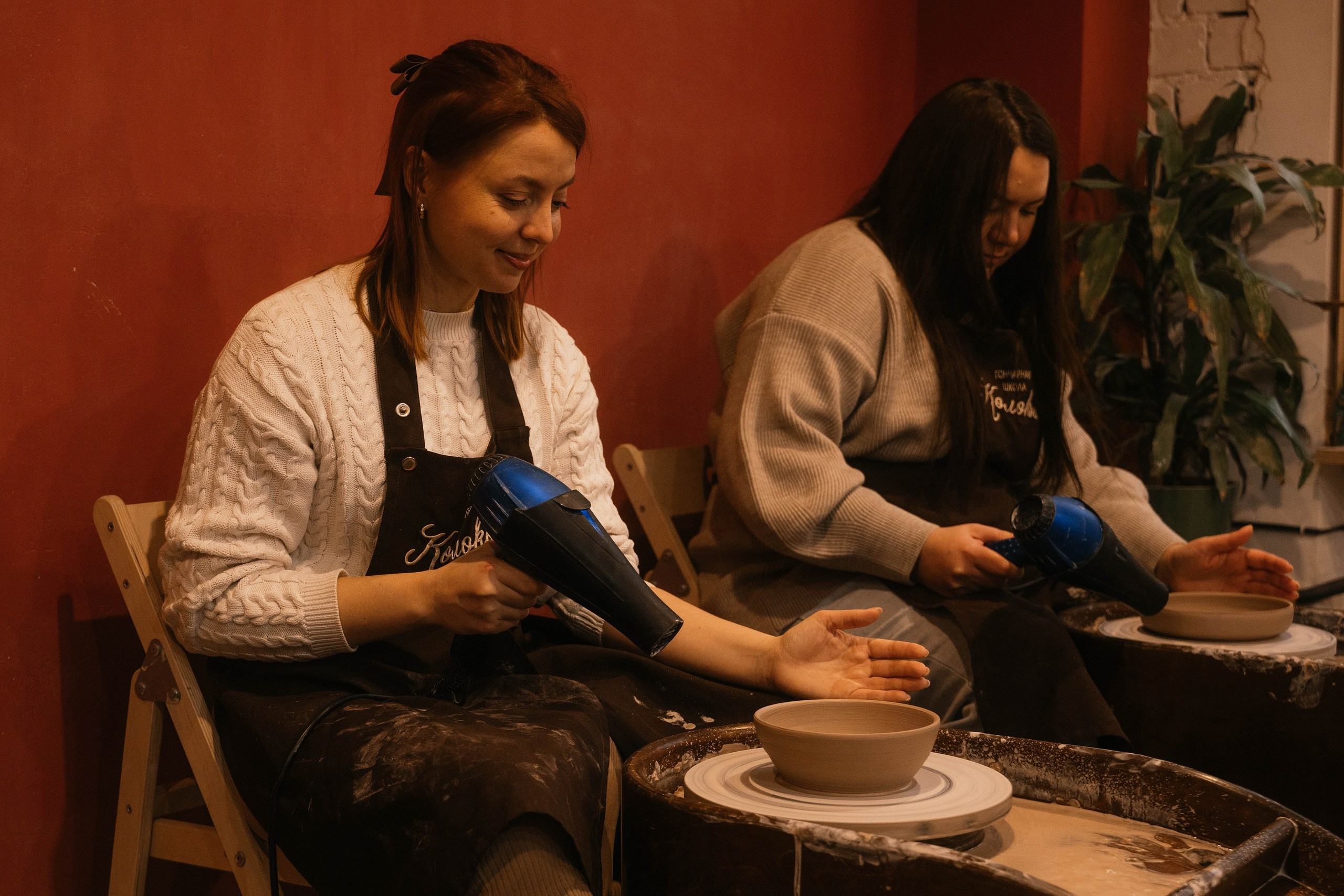 День рождения в гончарной мастерской. Свадебный, семейный фотограф в Рязани Лена Брант