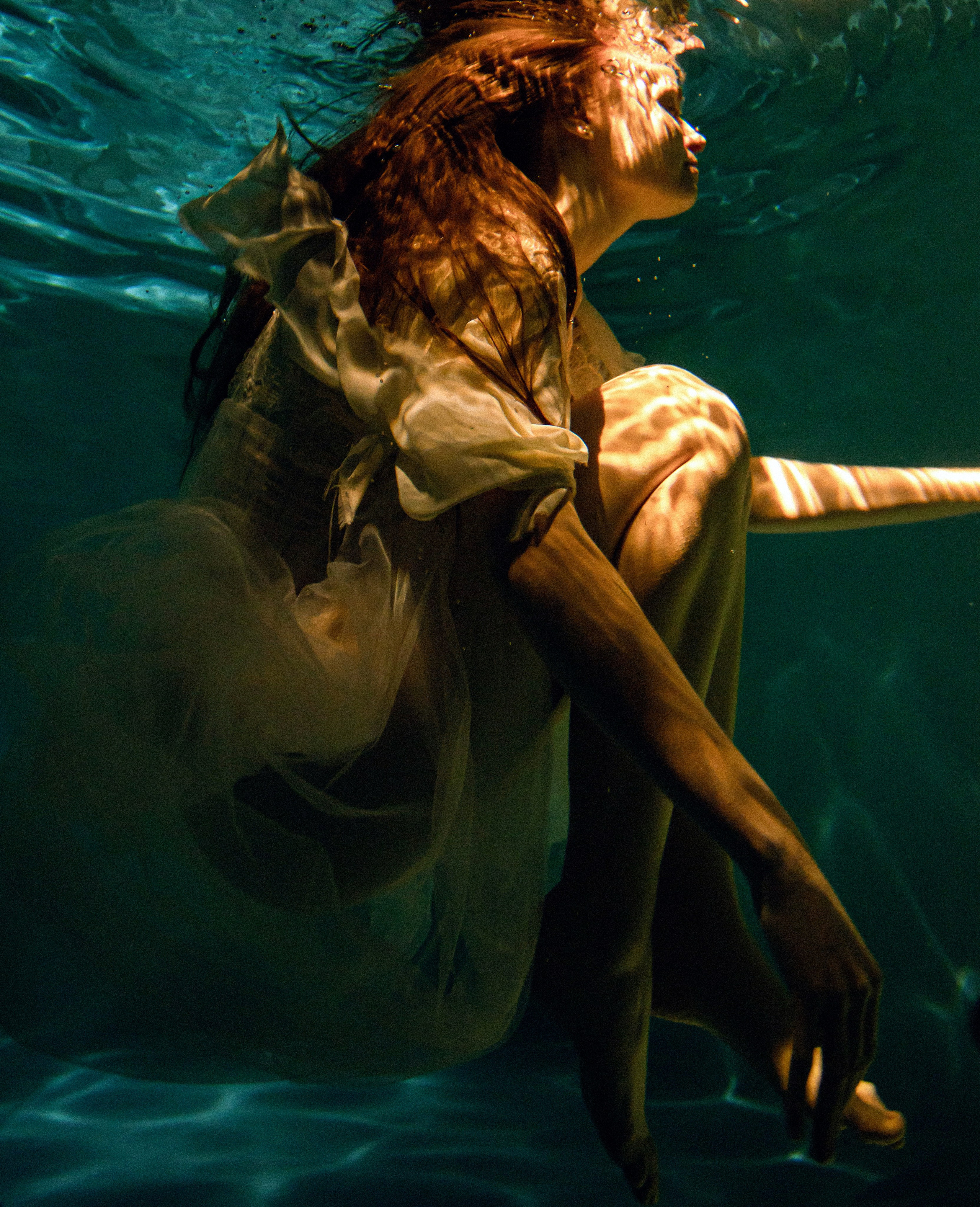 Юля. Под водой. Творческий фотограф — Минск