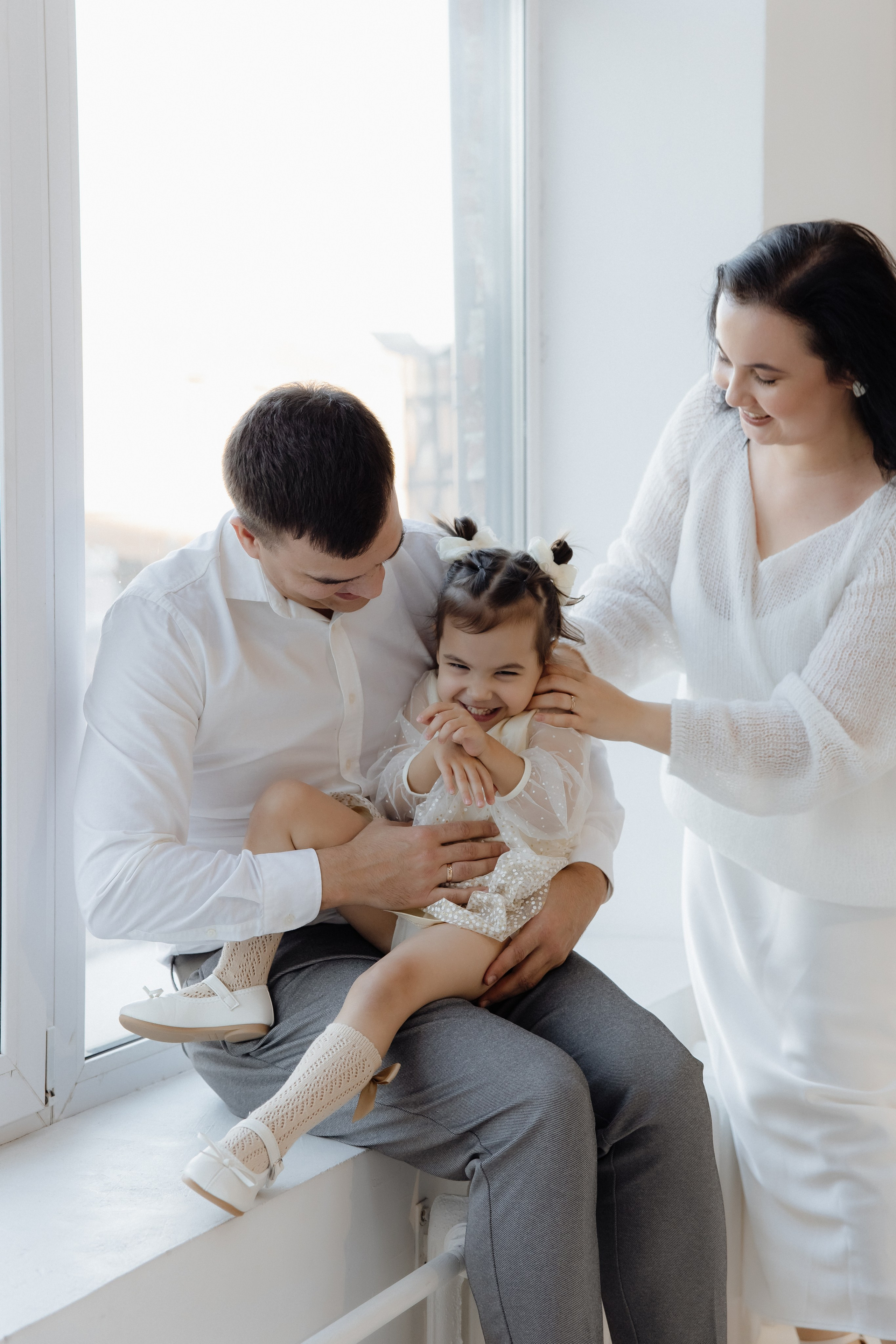 Николай, Зарина и Кира. Семейный и свадебный фотограф в Челябинске Мария Леонтьева