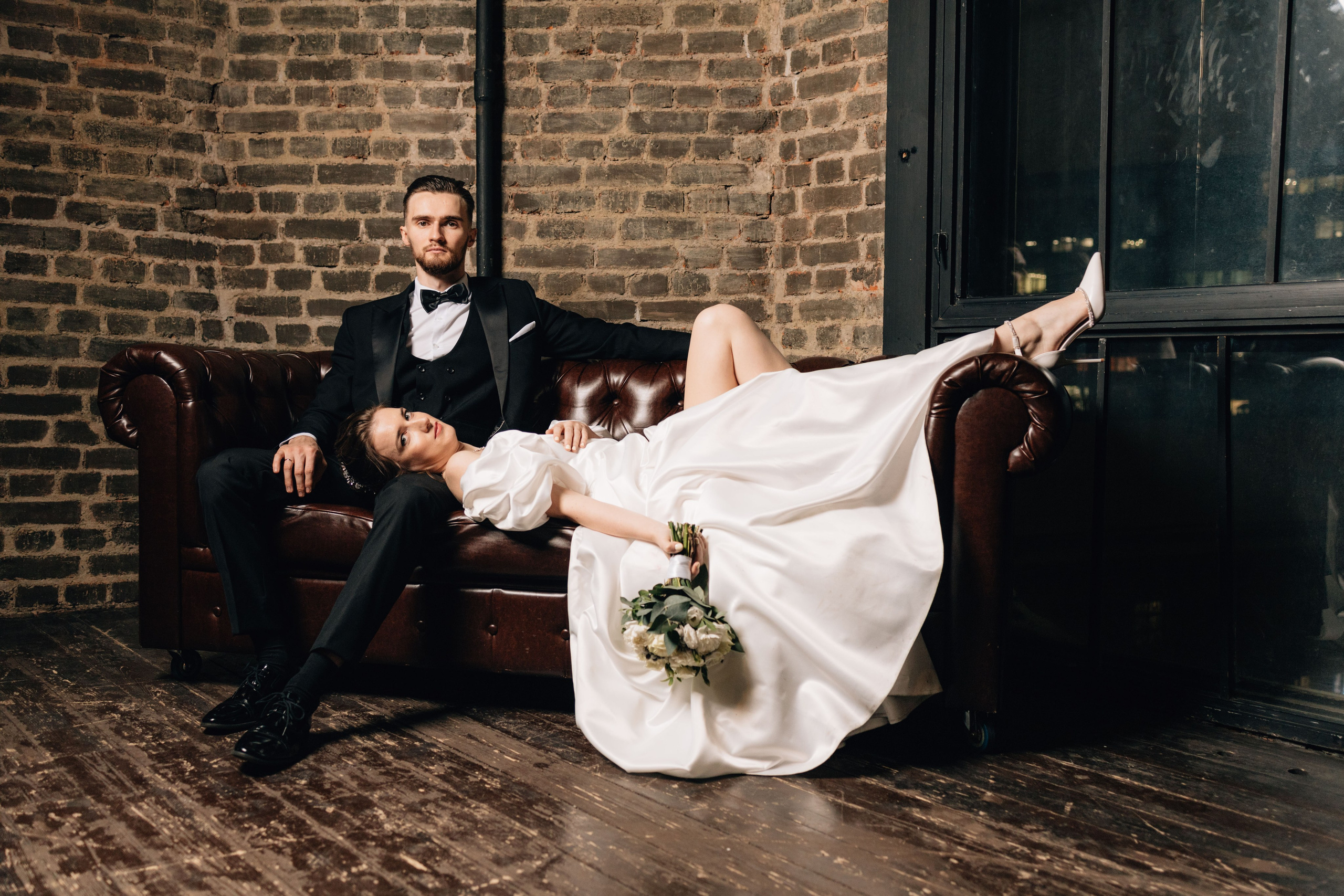 В студии. Свадебный фотограф в Москве Арчылан Николаев