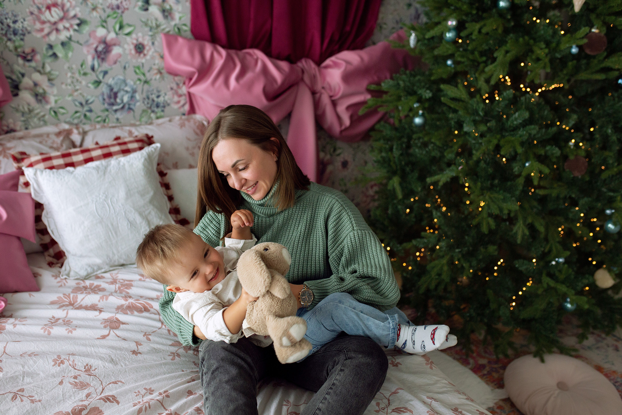 РОМА новогодняя фотосессия. Фотограф новорожденных Оксана Полевская
