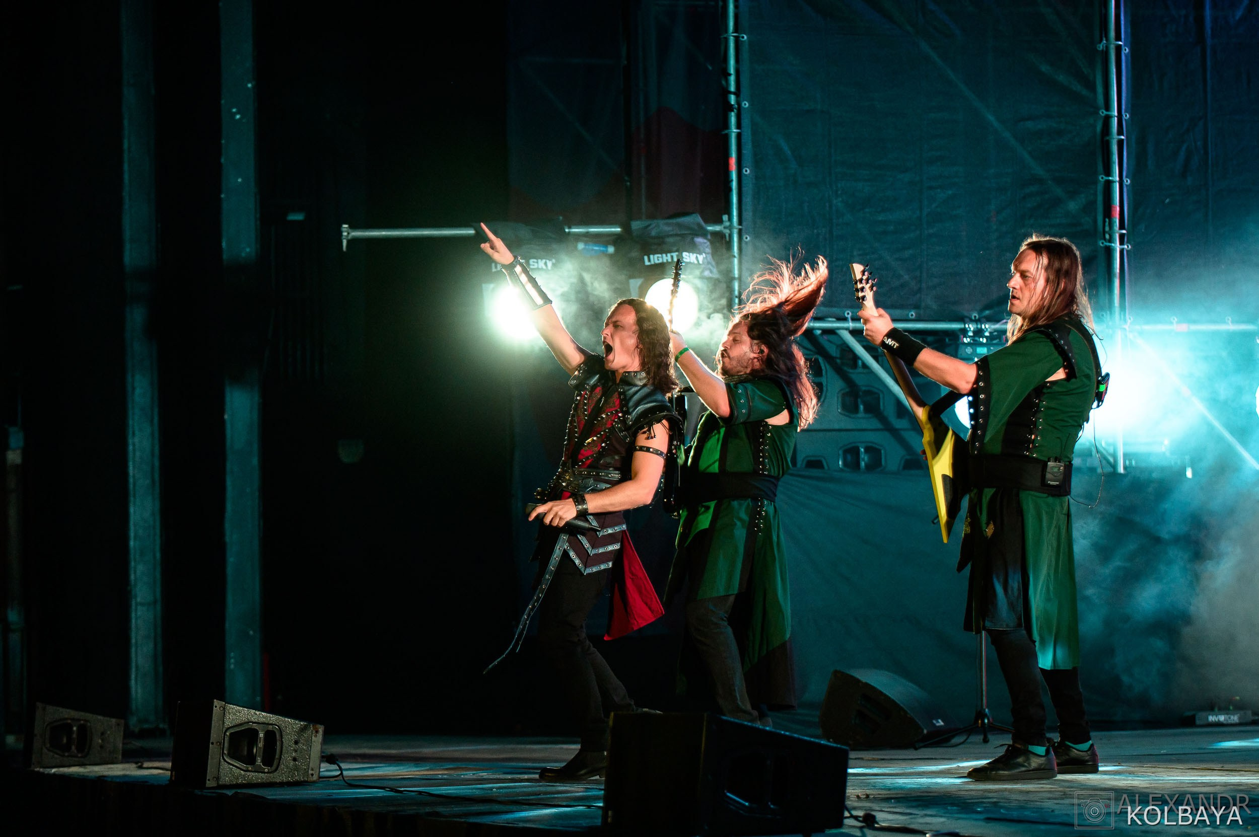 Концерт группы Эпидемия в Зеленом театре. Концертный и театральный репортажный фотограф в Москве Александр Колбая
