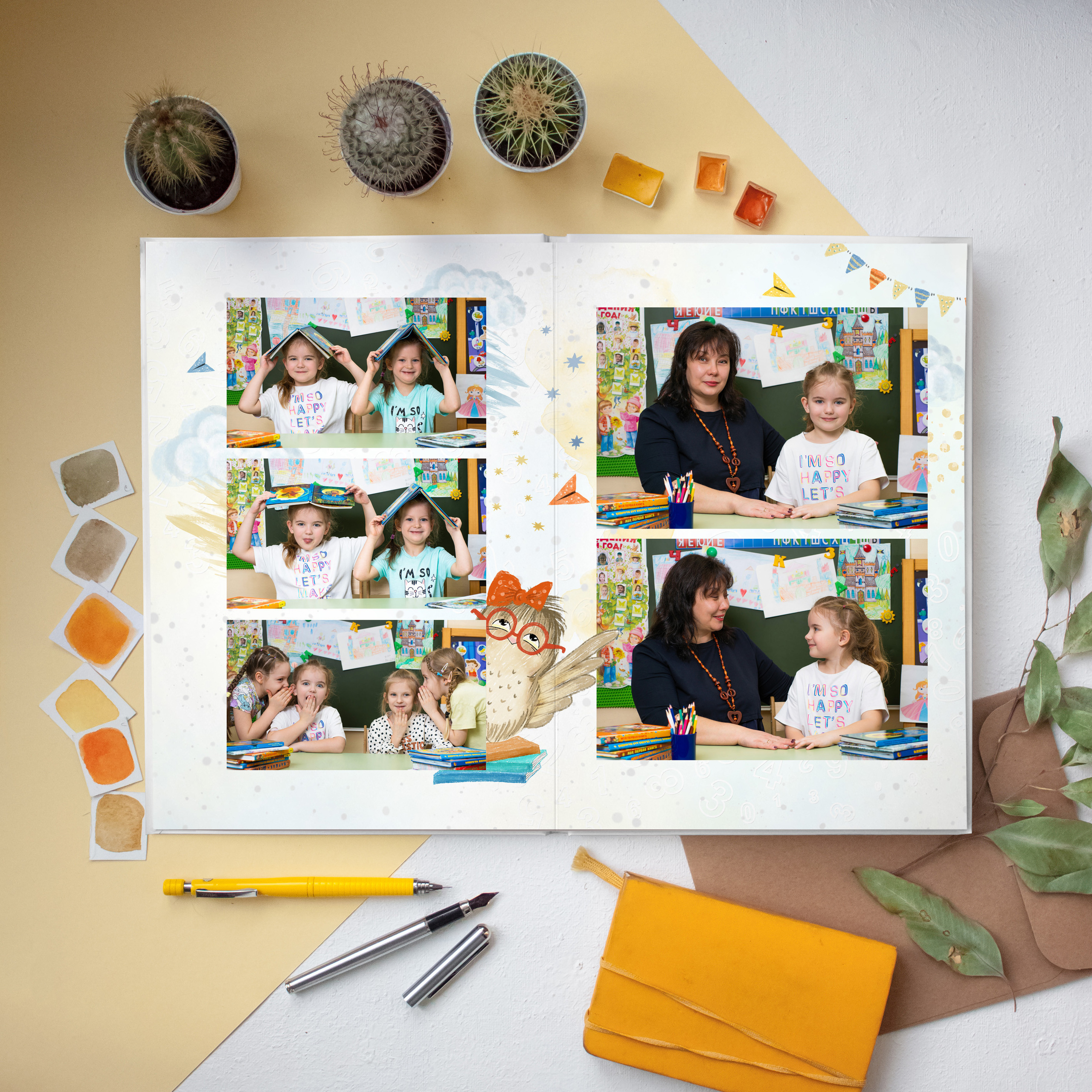 Выпускные альбомы, виньетки, трюмо. Фотограф Наталья Непогода