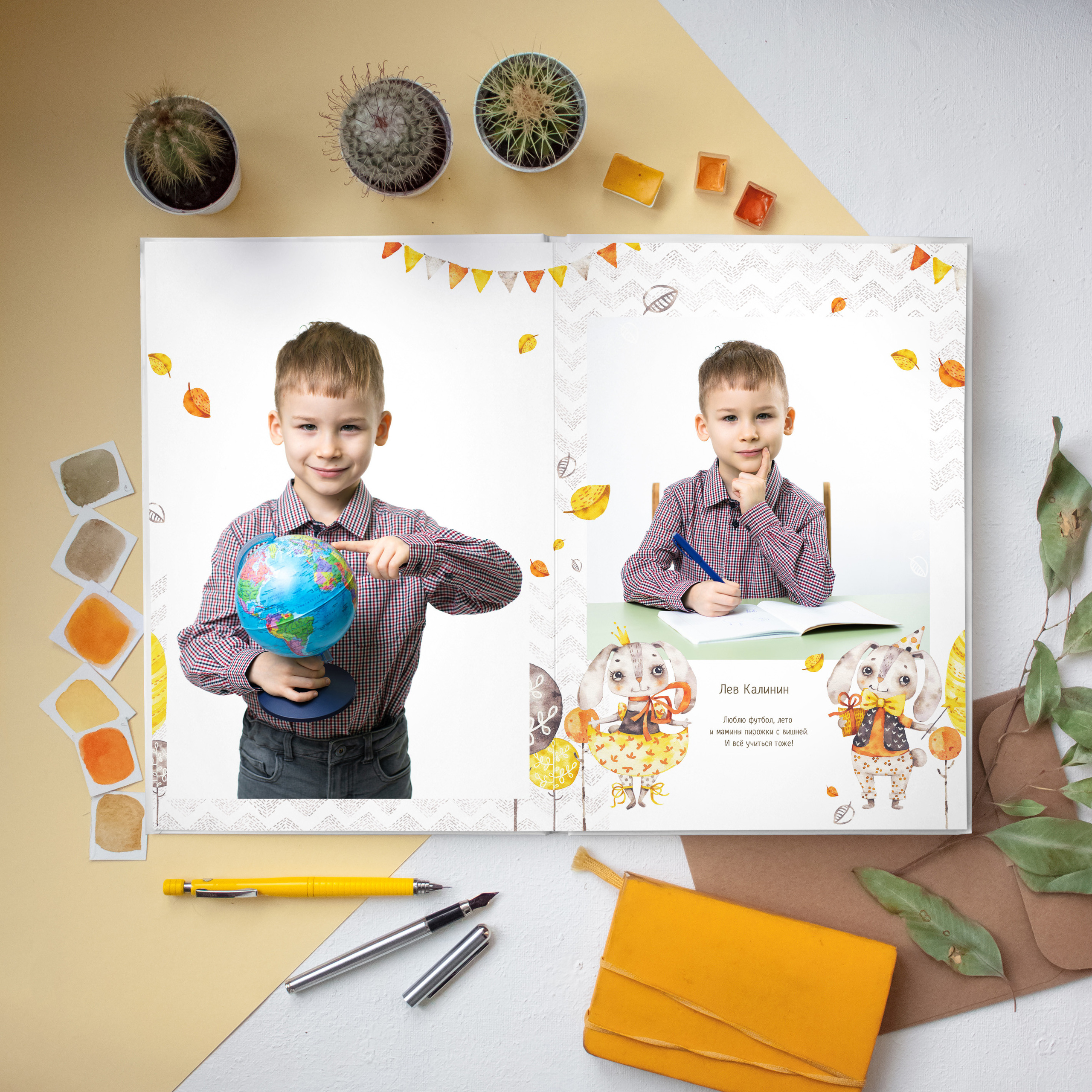 Выпускные альбомы, виньетки, трюмо. Фотограф Наталья Непогода