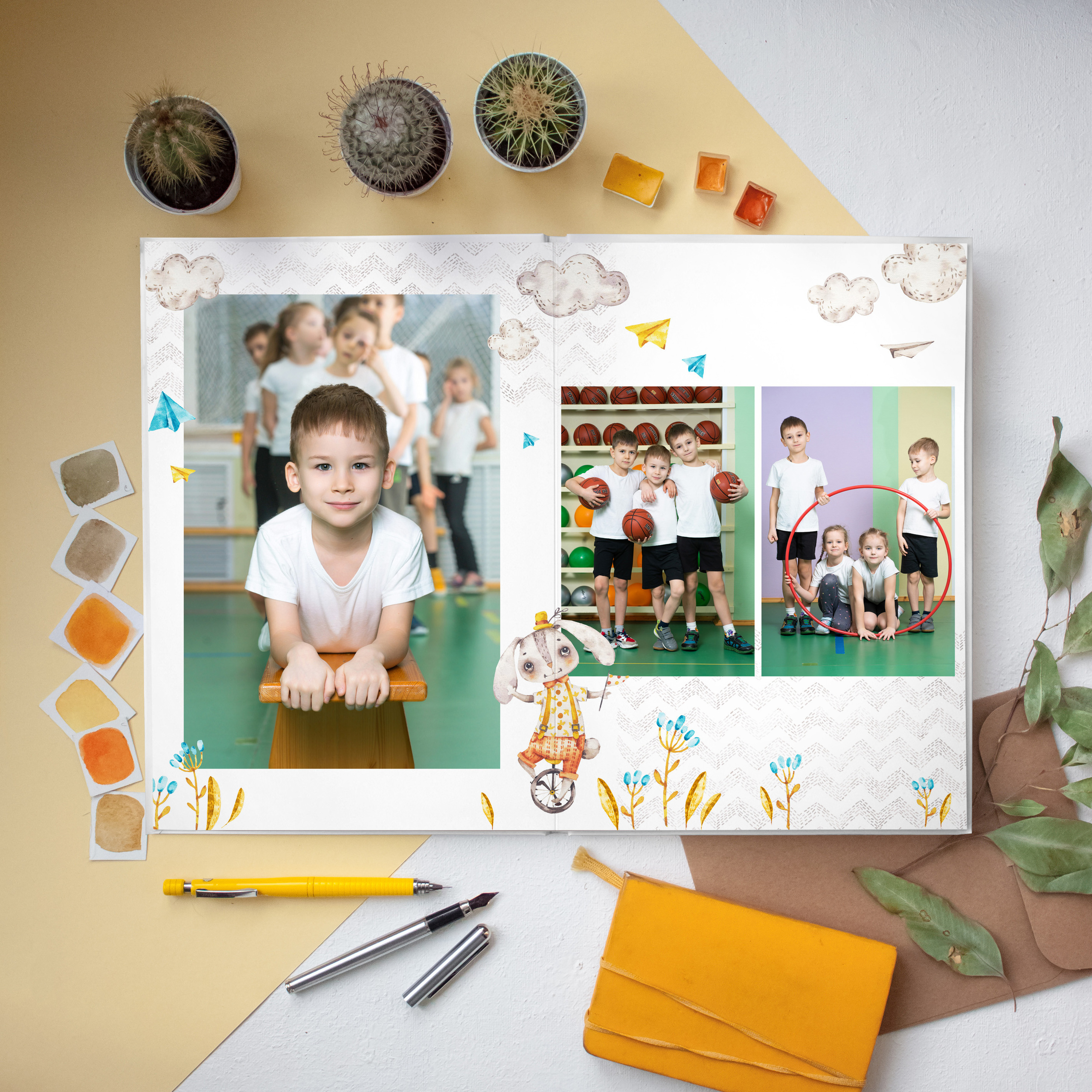 Выпускные альбомы, виньетки, трюмо. Фотограф Наталья Непогода