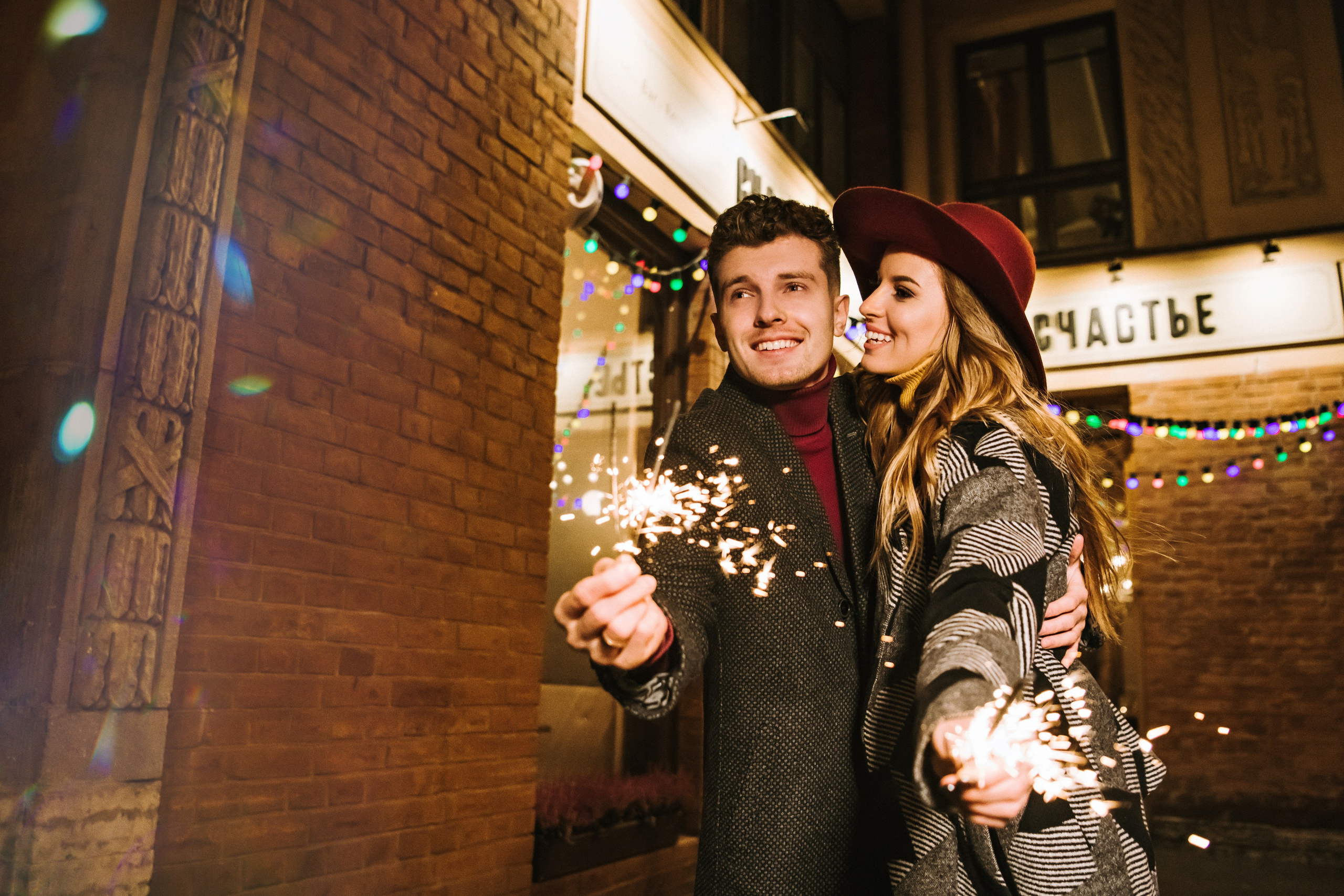 Настя и Игорь. Вечерний центр. Свадебный фотограф в Санкт-Петербурге София Шубик