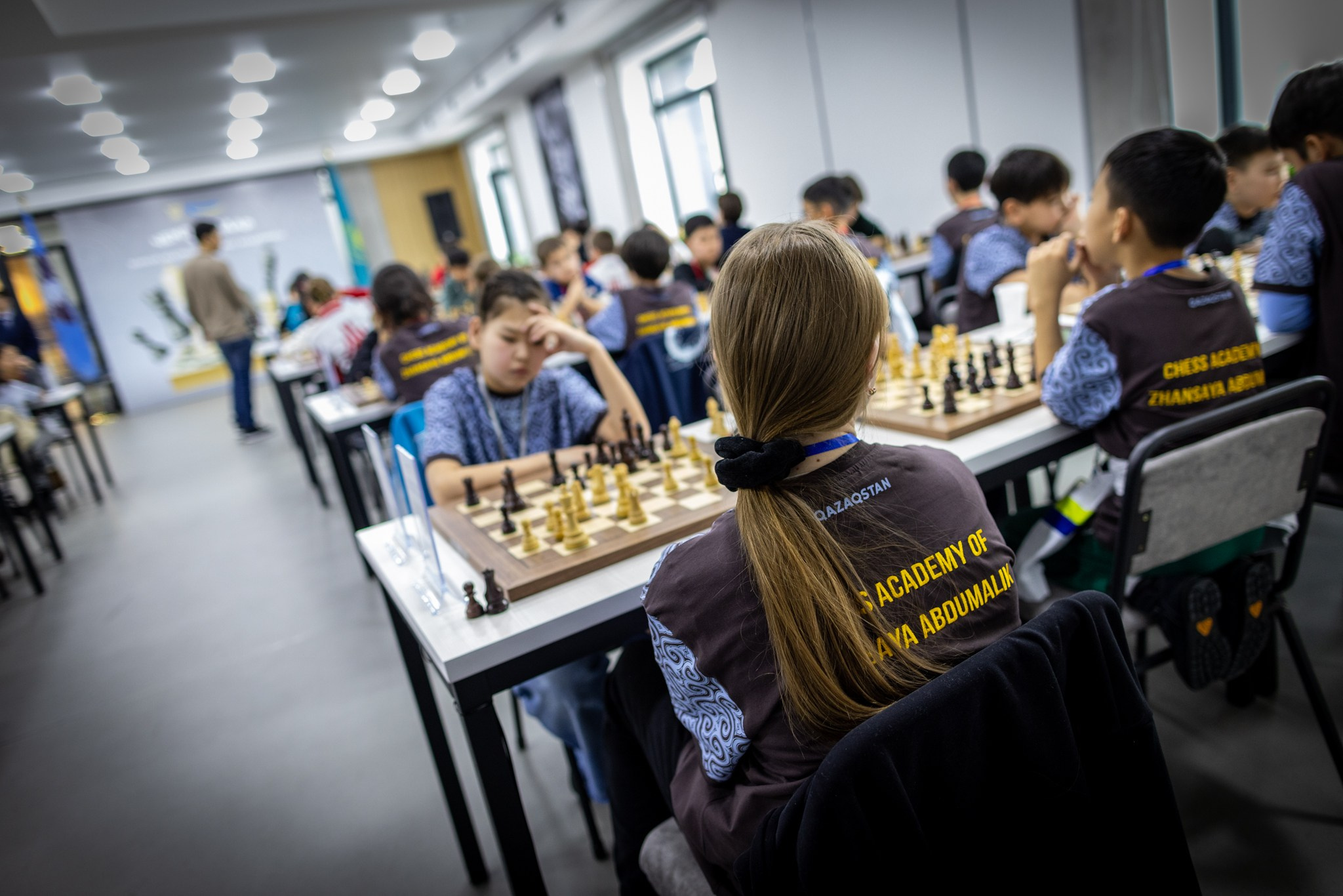 2025.02.01 KAZAKHMYS Youth Team Chess CUP 2025 — Day1_rapid. Фотограф Анна Штурман (репортажная съёмка любых событий и мероприятий) Anna Shtourman photographer