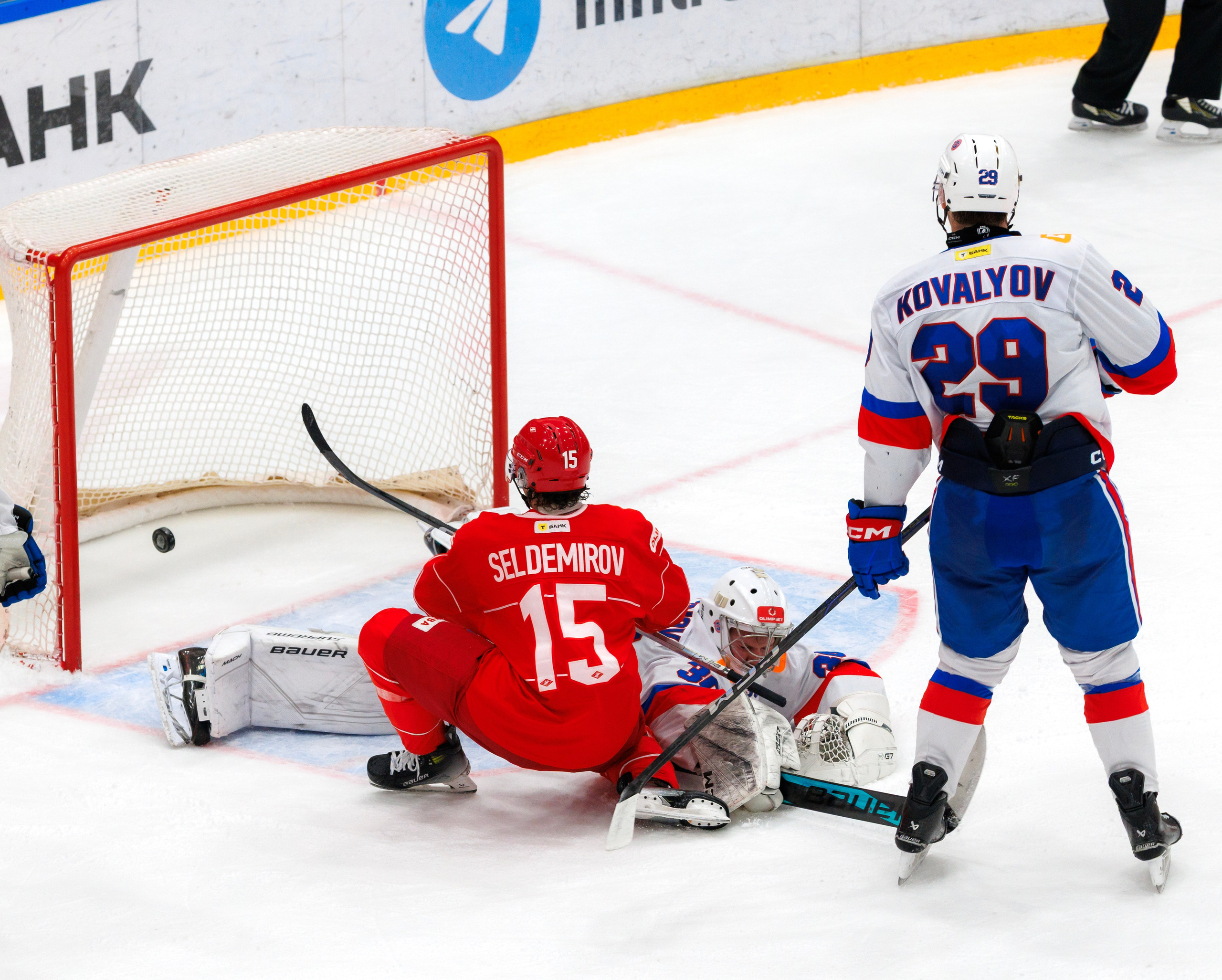 МАТЧ МХЛ. МХК СПАРТАК — АКАДЕМИЯ СКА. Artem Zenin Photography
