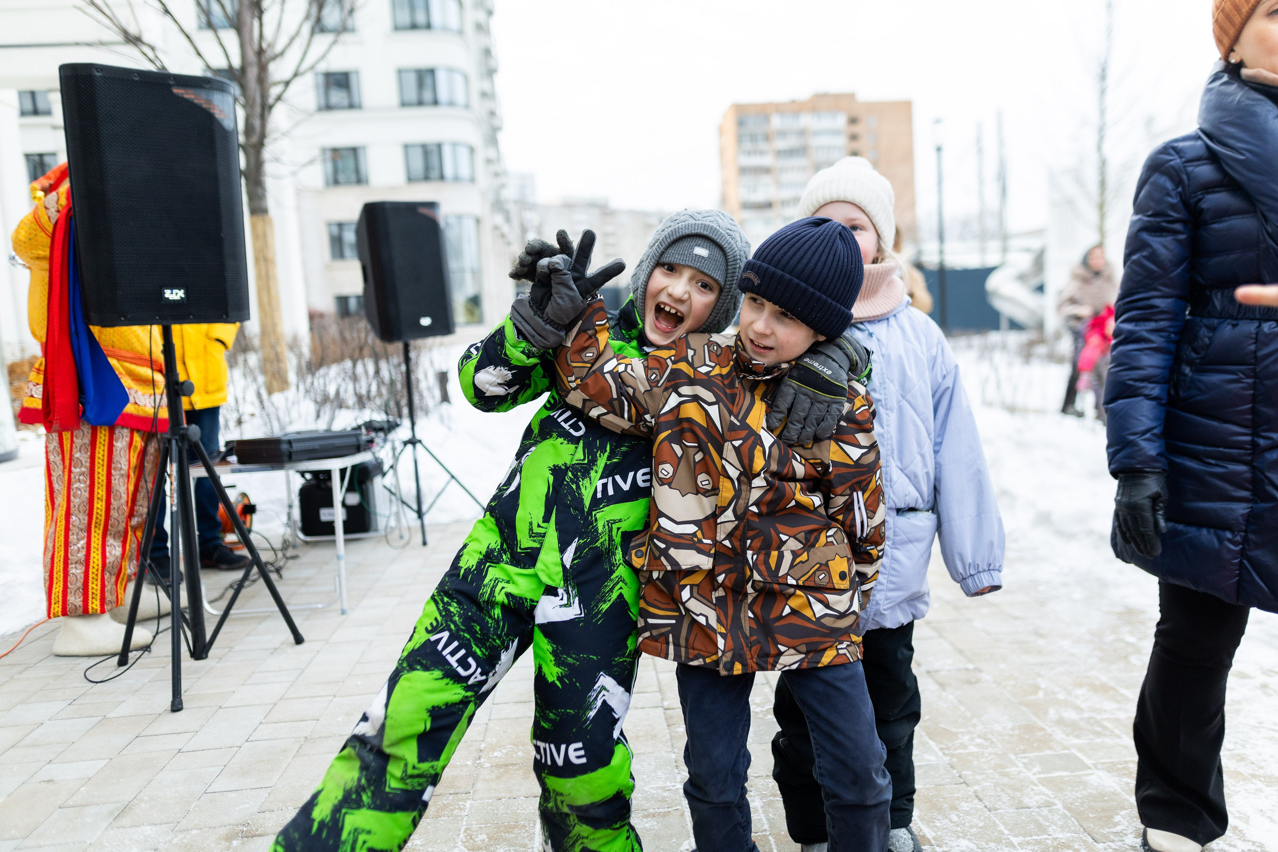 Масленица у «Брусники» на Некрасова. Фотограф Родион Нарудинов