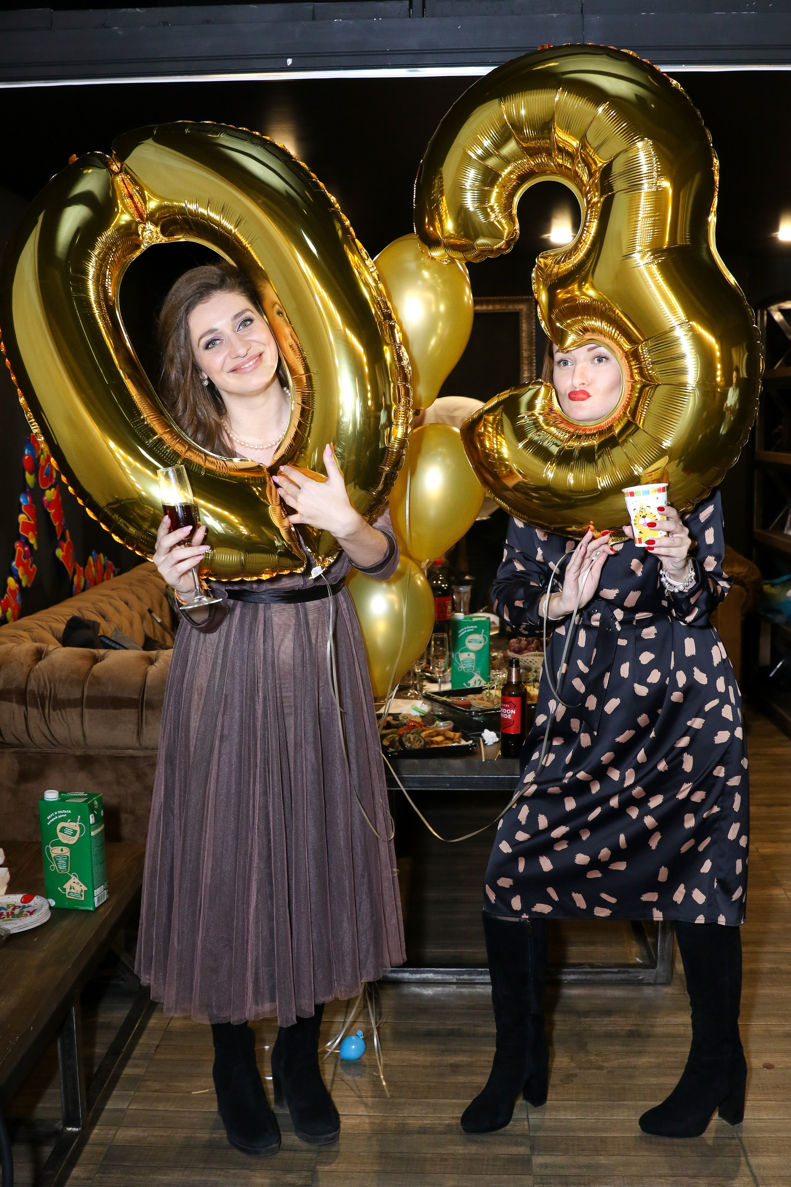 Дане и Ане 30 лет. Репортажный и интерьерный фотограф Александра Солдатова