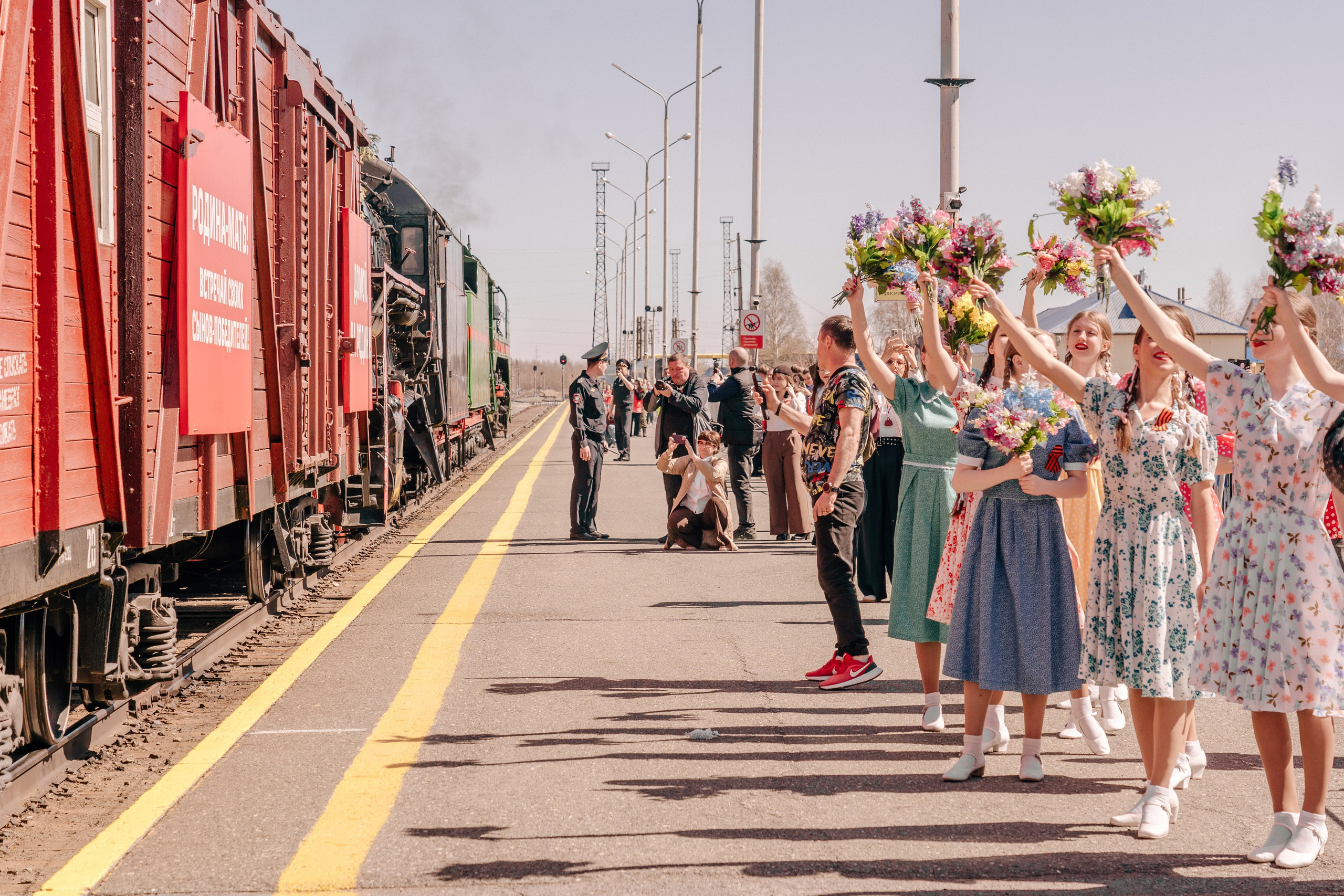 Эшелон Победы. Репортажный фотограф Наталья Калганова