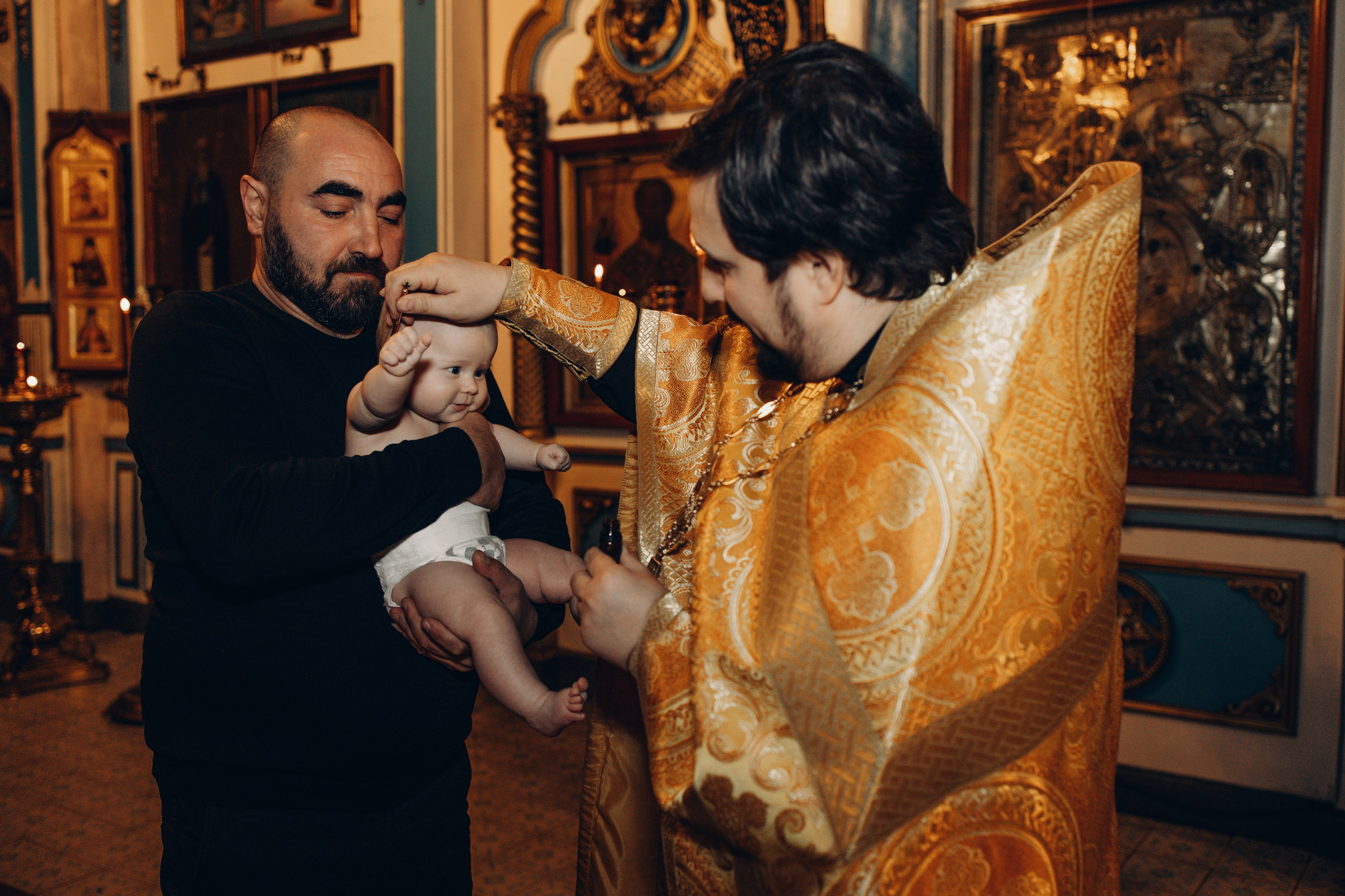 Крещение Виктории. Главная