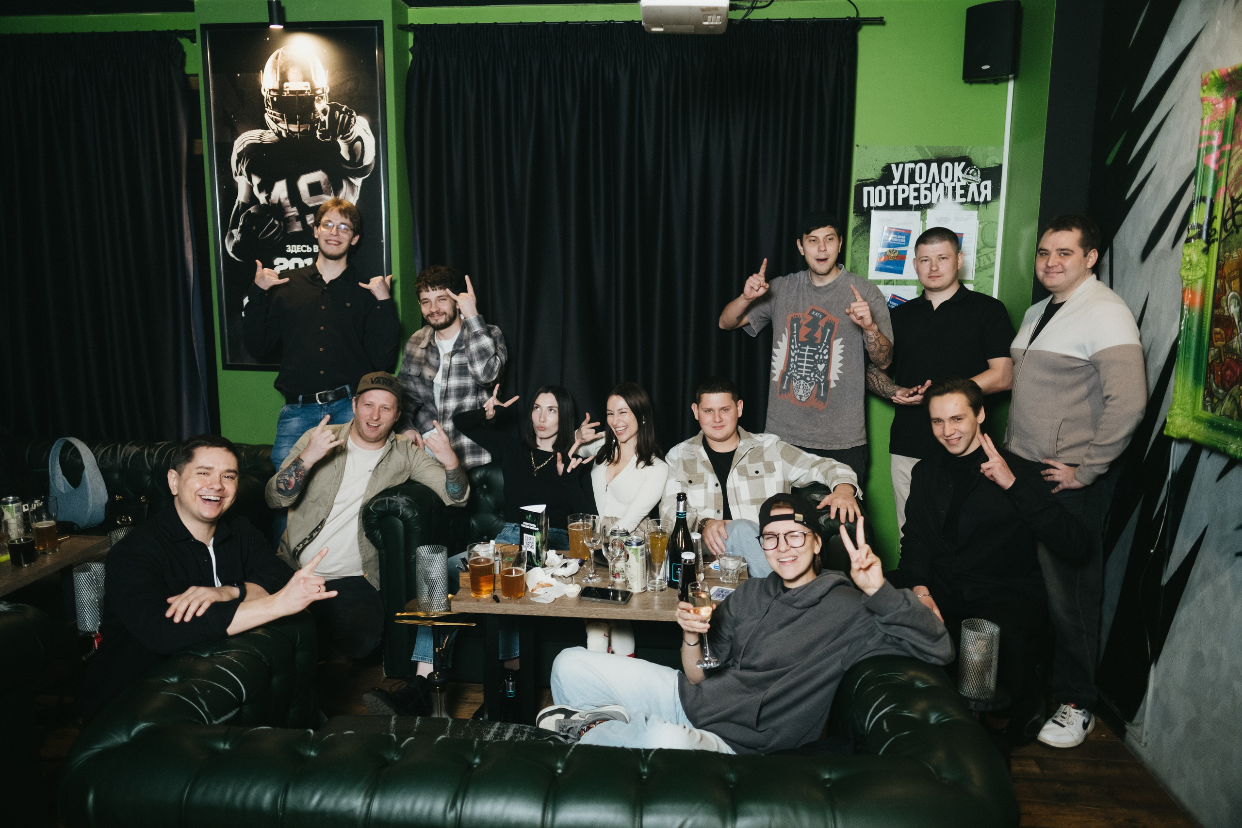 День рождения кальяной NUASMOKE 11 лет. Свадебный и репортажной фотограф Денис Ожигин в Краснодаре и Краснодарском крае